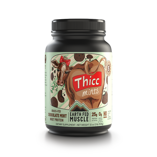 SEASONAL FLAVOR: Thicc Mints Chocolate Mint Grass Fed Protein
