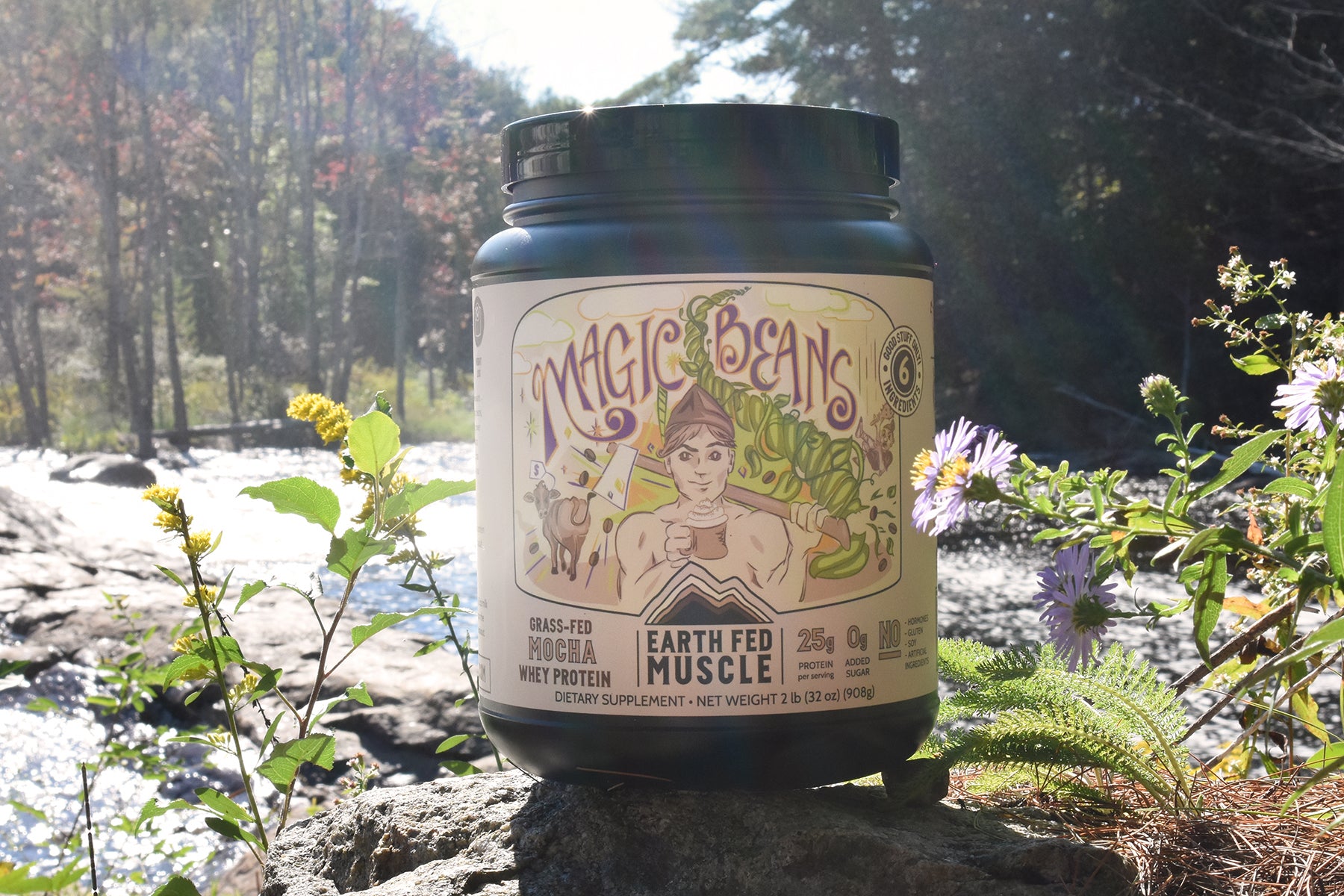 Magic Beans Mocha Grass-Fed Whey Protein – Earth Fed Muscle
