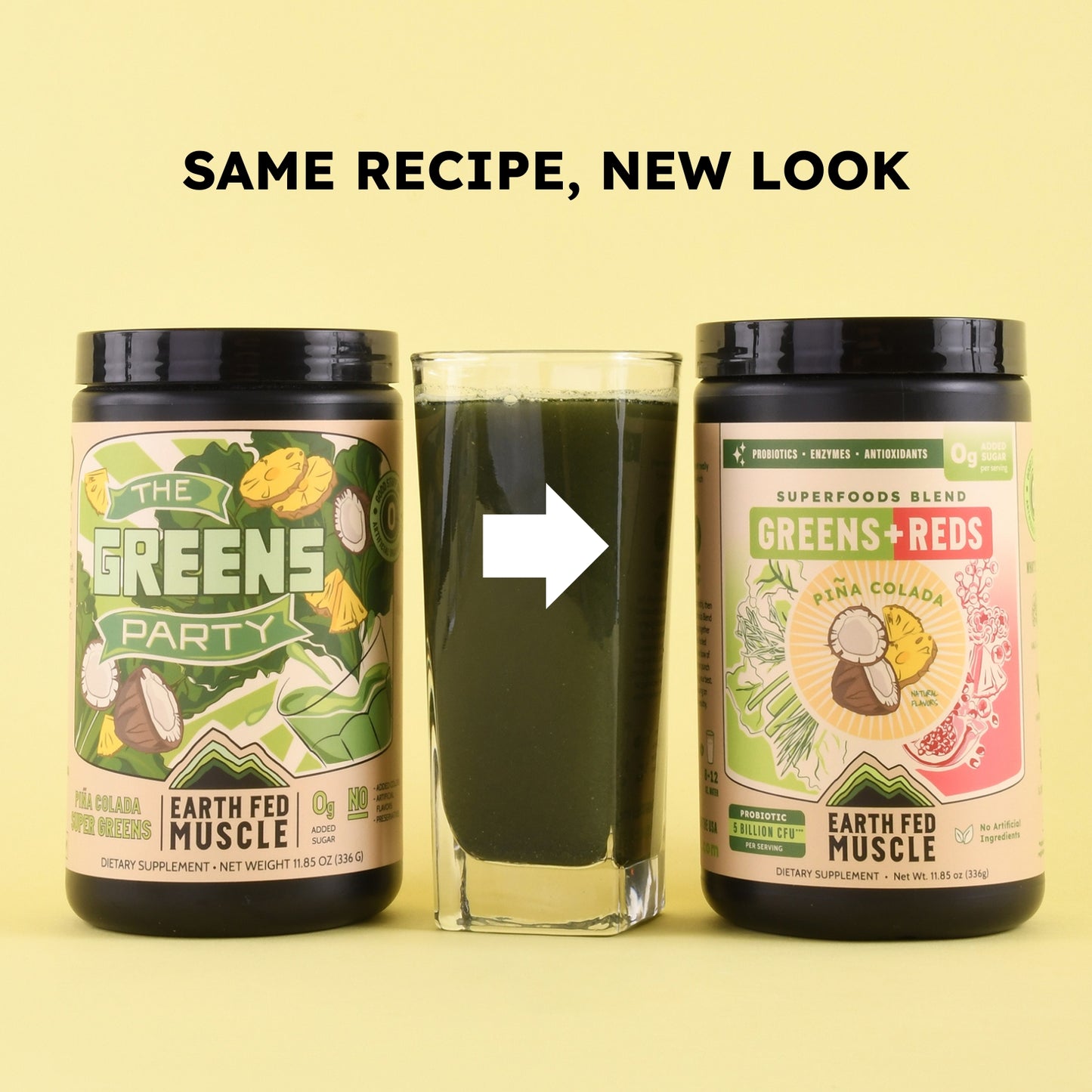 Greens + Reds Superfoods Blend Pina Colada (formerly known as The Greens Party)