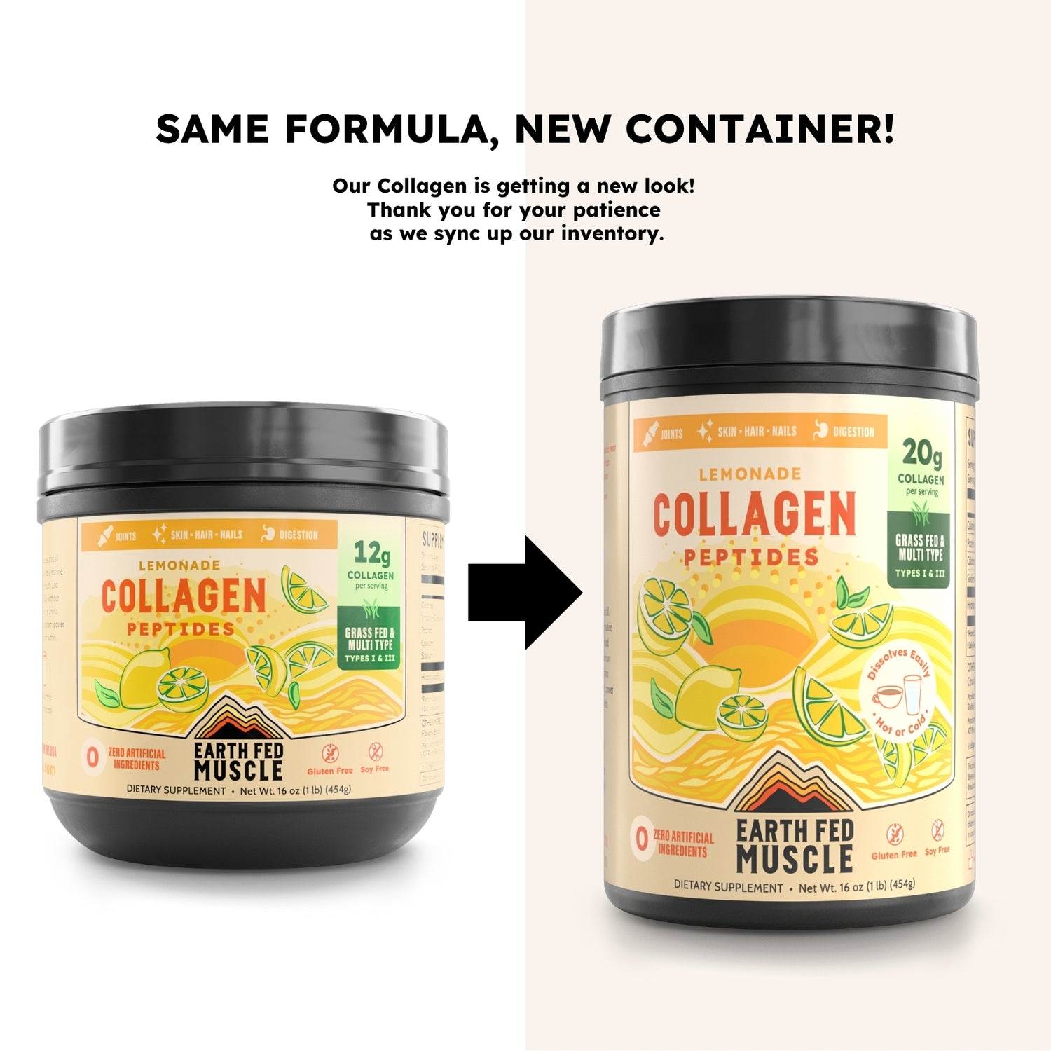 Collagen Peptides, Lemonade