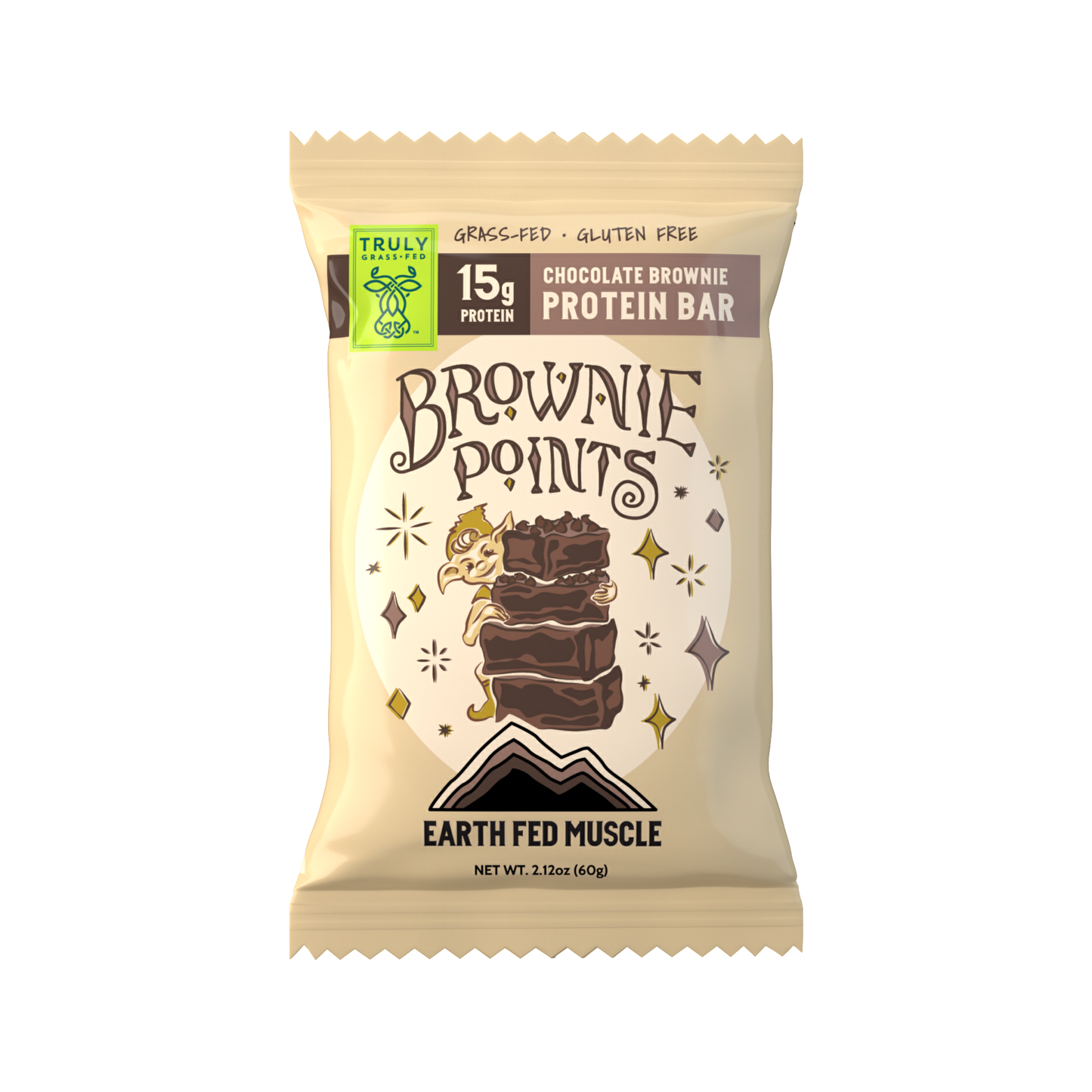 Chocolate Brownie Grass Fed Whey Protein Bar (FREE GIFT)