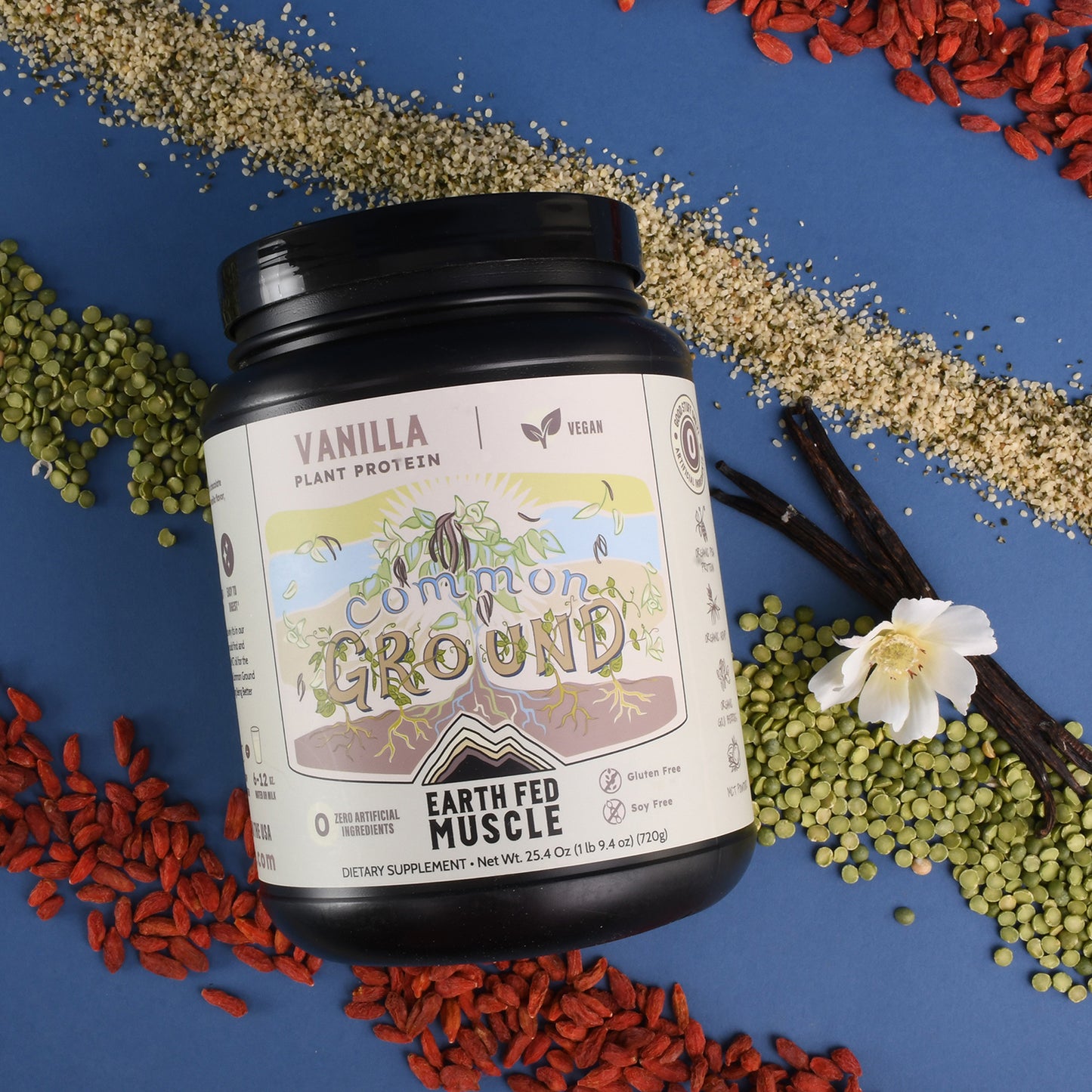 Common Ground Vanilla Plant Protein