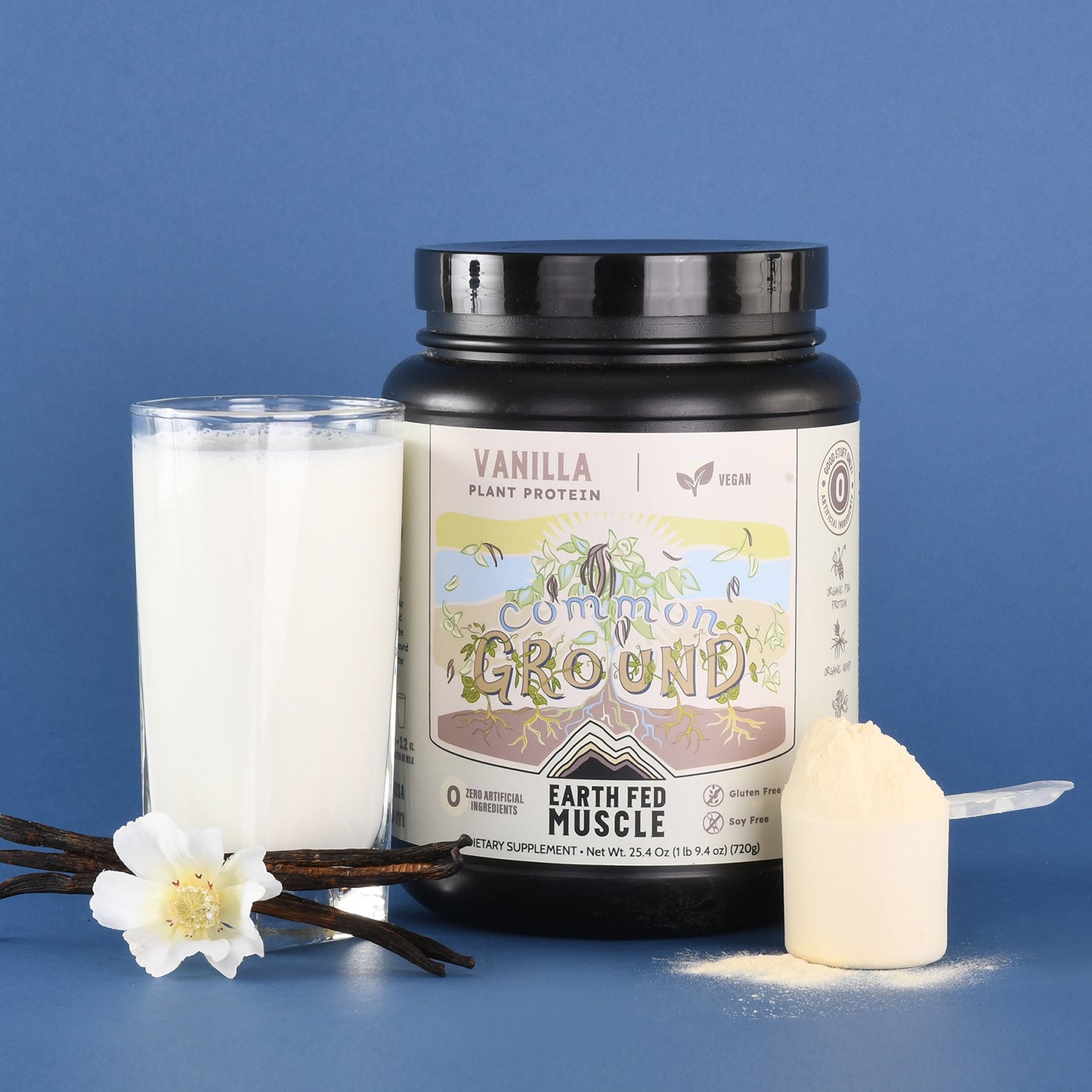 Common Ground Vanilla Plant Protein