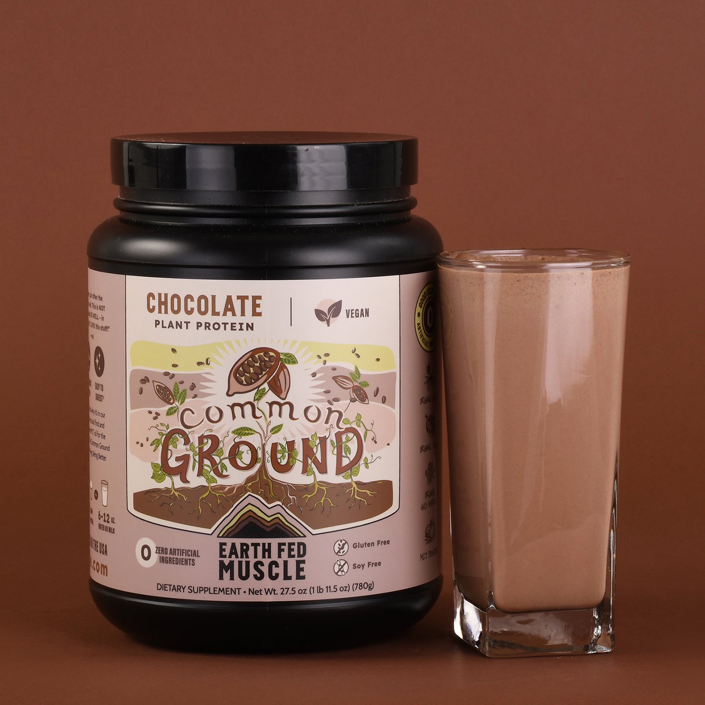 Common Ground Chocolate Plant Protein