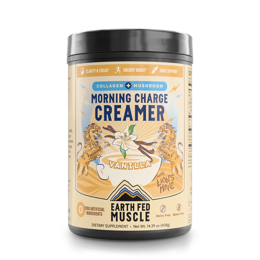 Morning Charge Vanilla Supernutrient Creamer with Lion’s Mane