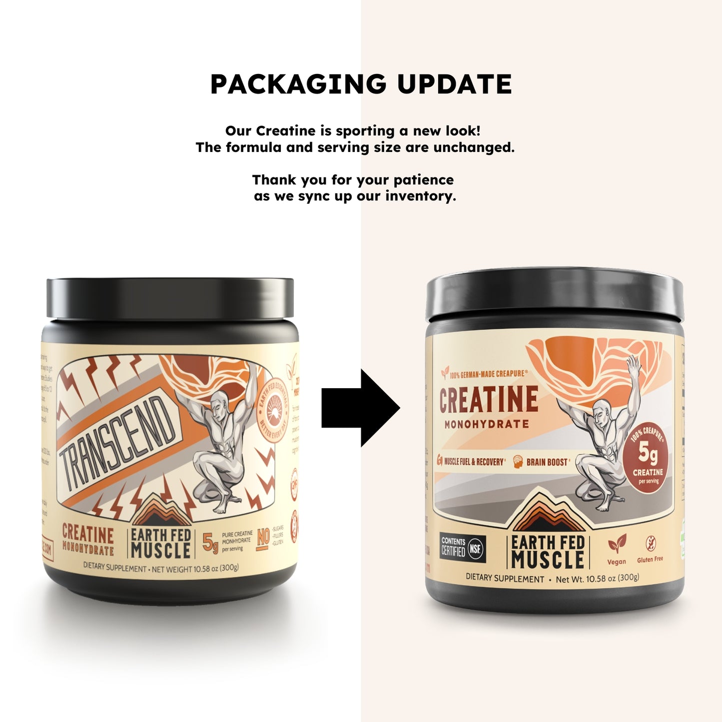 Creatine Monohydrate (formerly known as 'Transcend')