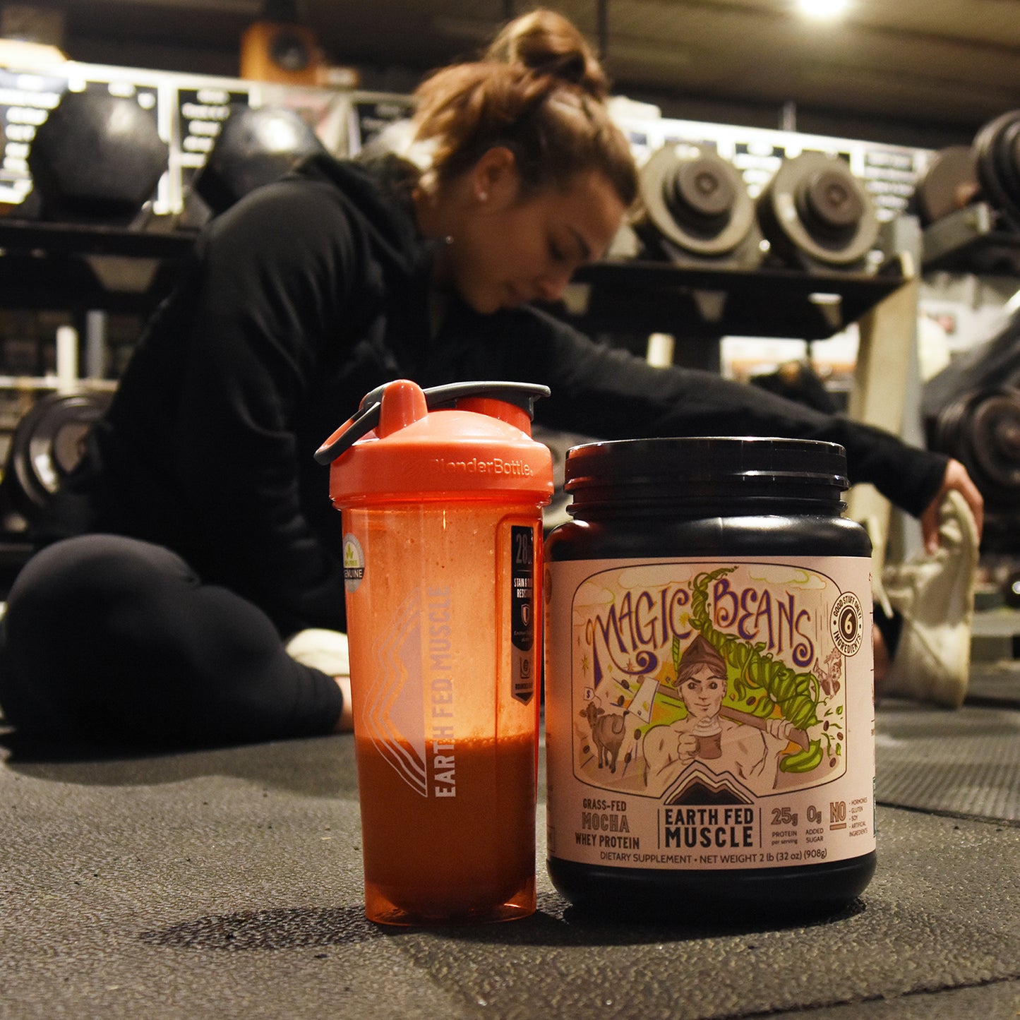 Magic Beans Mocha Grass-Fed Whey Protein