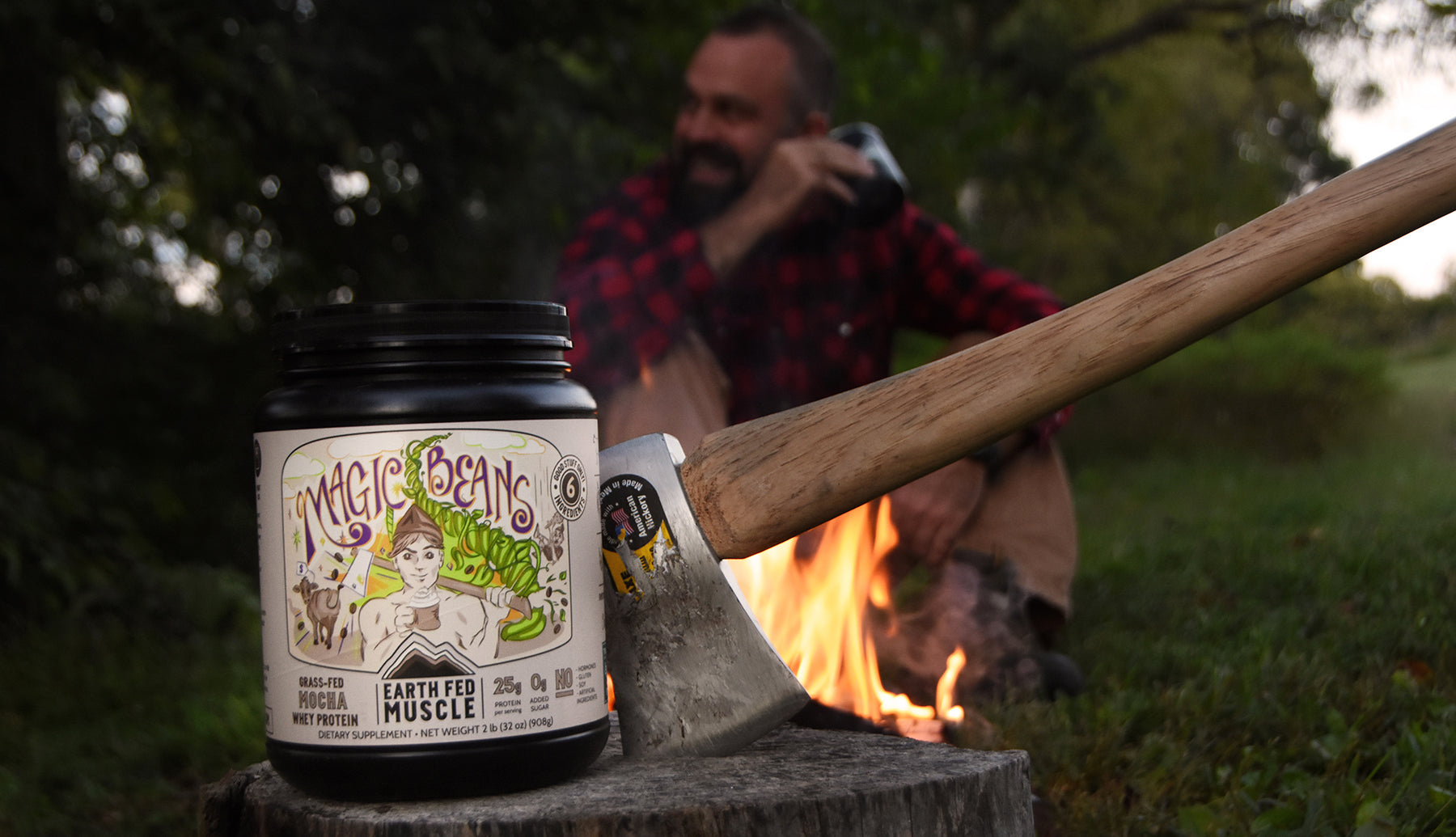 Magic Beans Mocha Grass-Fed Whey Protein – Earth Fed Muscle
