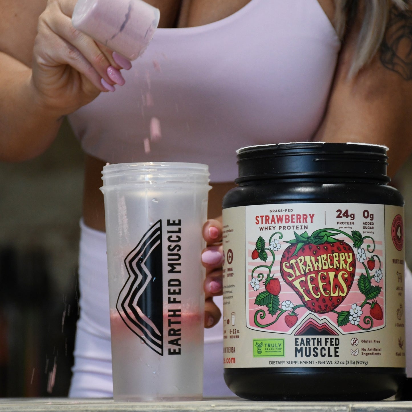 Strawberry Feels (Forever) Grass-Fed Whey Protein