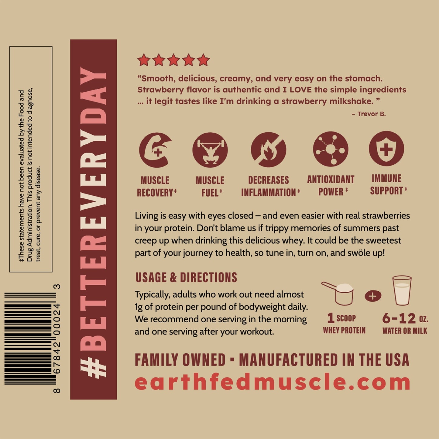 Strawberry Feels (Forever) Grass-Fed Whey Protein