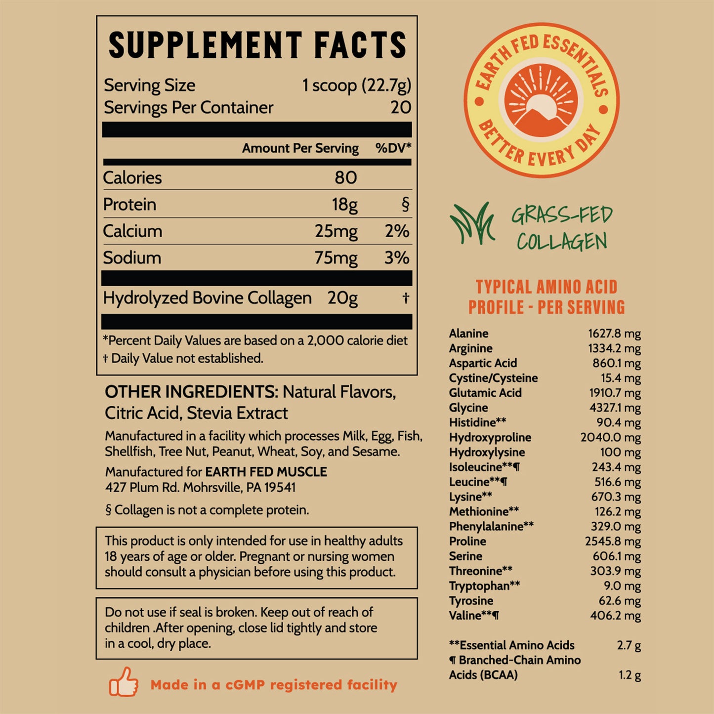Collagen Peptides, Lemonade