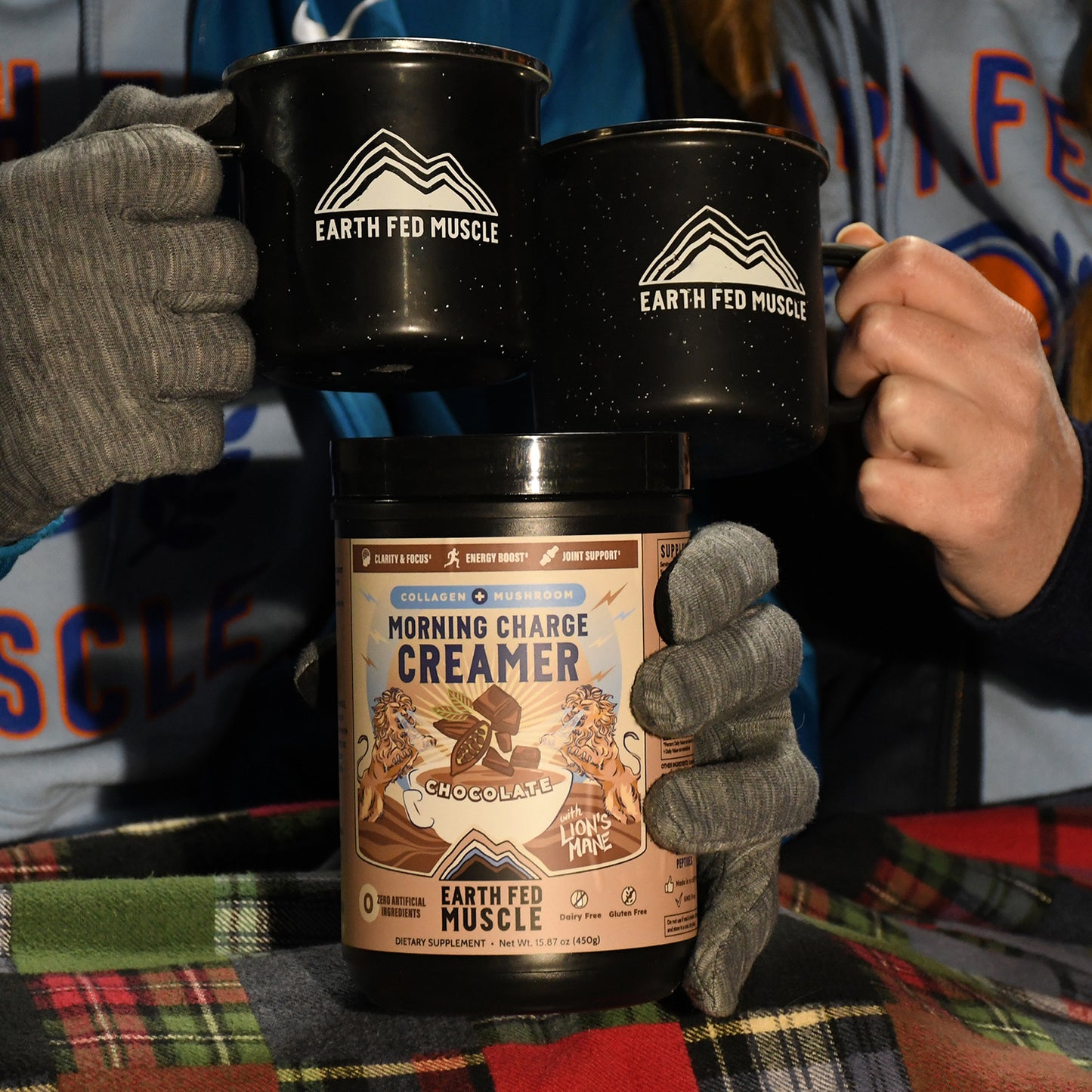 Morning Charge Chocolate Supernutrient Creamer with Lion’s Mane