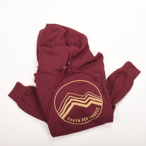 Maroon Fleece Hoodie (FREE GIFT)