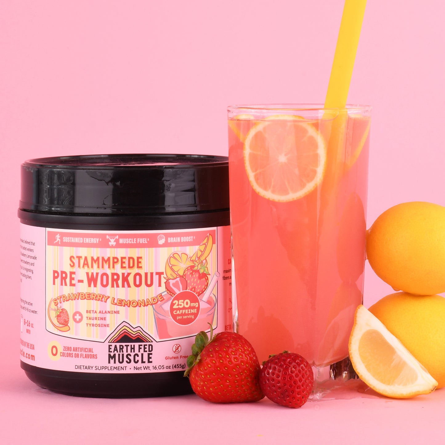 Stammpede Strawberry Lemonade Preworkout