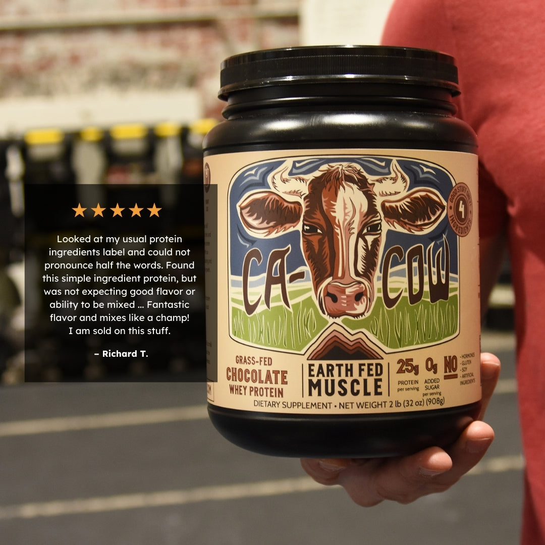Ca-COW! Chocolate Grass Fed Protein