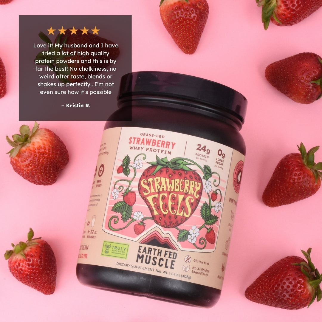 Strawberry Feels (Forever) Grass-Fed Protein