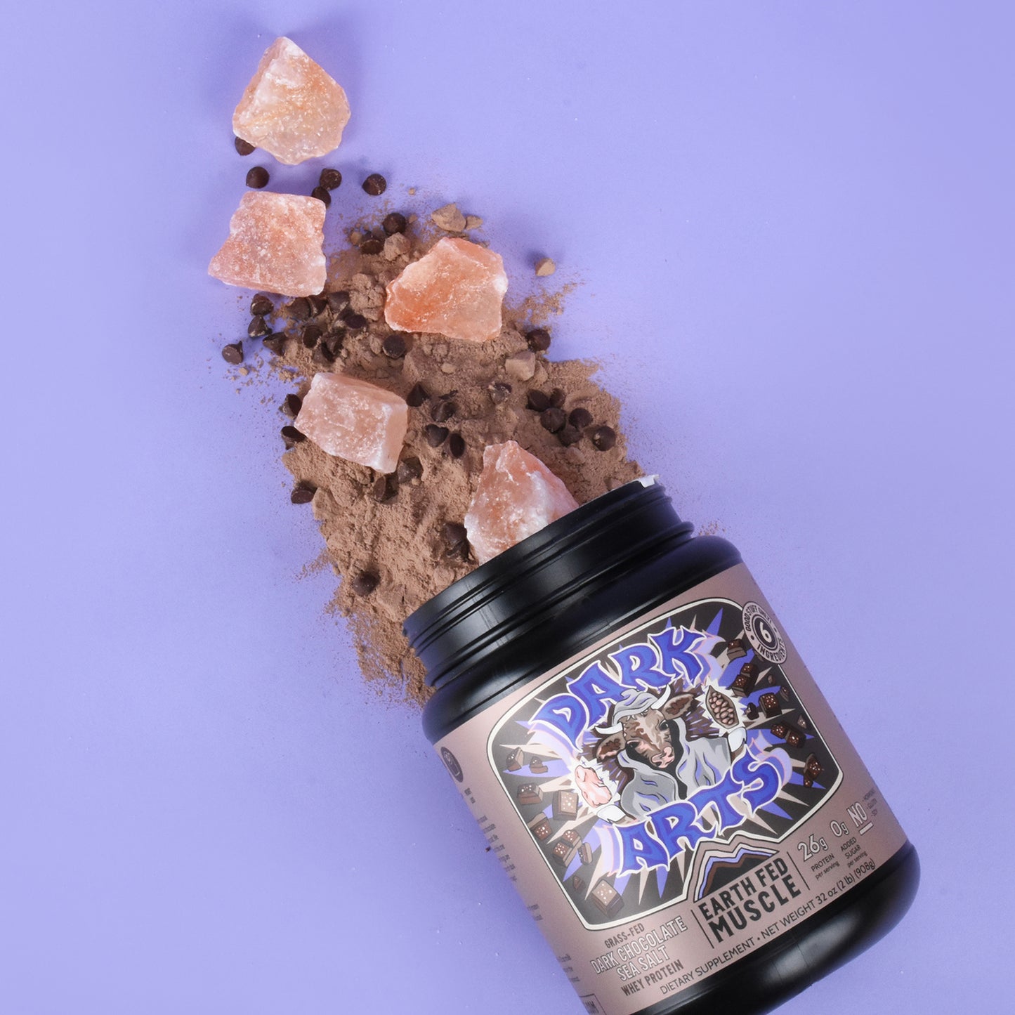 Dark Arts Salted Chocolate Grass Fed Protein
