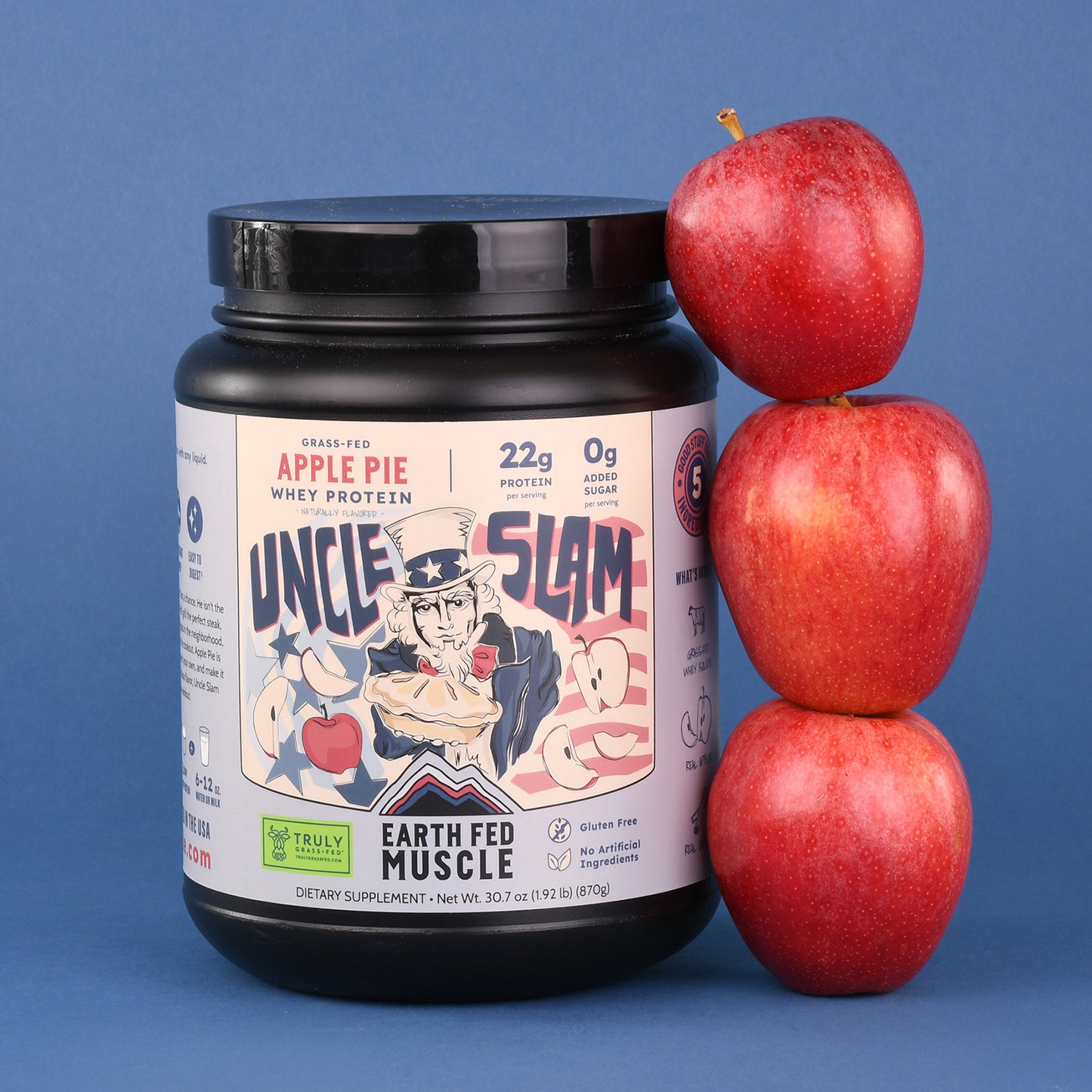 SEASONAL: Uncle Slam Apple Pie Grass Fed Protein
