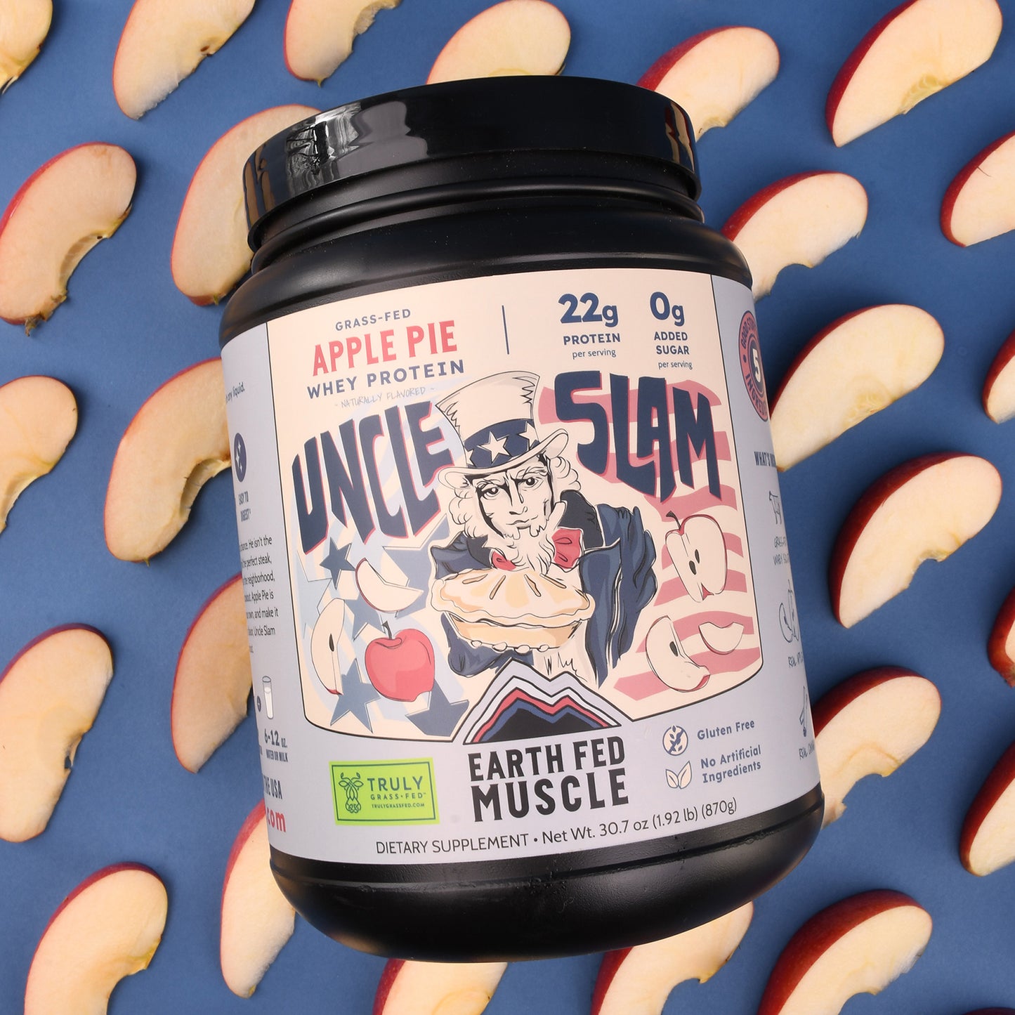 SEASONAL: Uncle Slam Apple Pie Grass Fed Protein