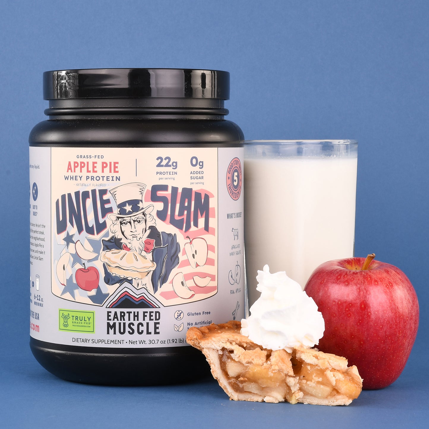 SEASONAL: Uncle Slam Apple Pie Grass Fed Protein