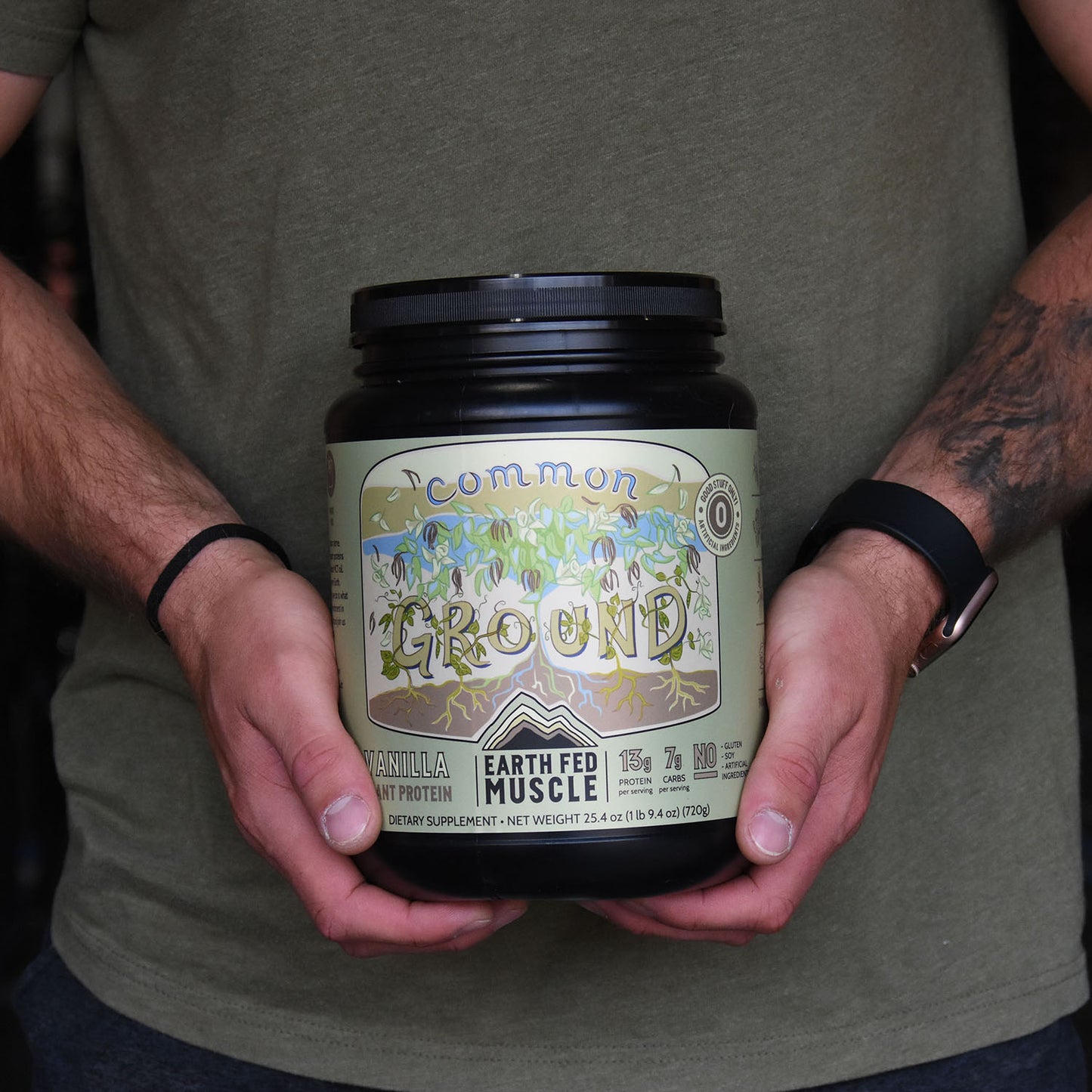 Common Ground Vanilla Plant Protein