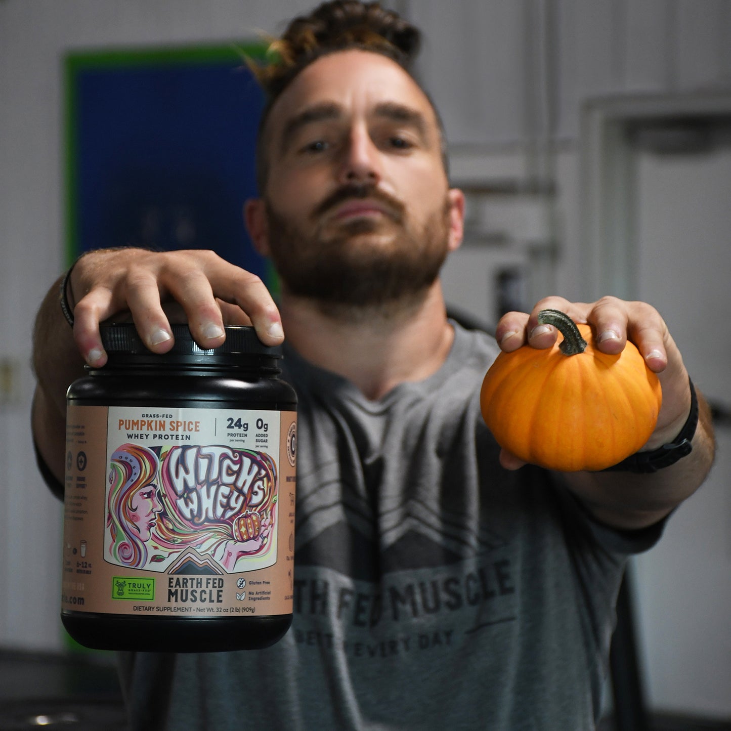 SEASONAL FLAVOR: Witch’s Whey Pumpkin Spice Grass-Fed Whey Protein