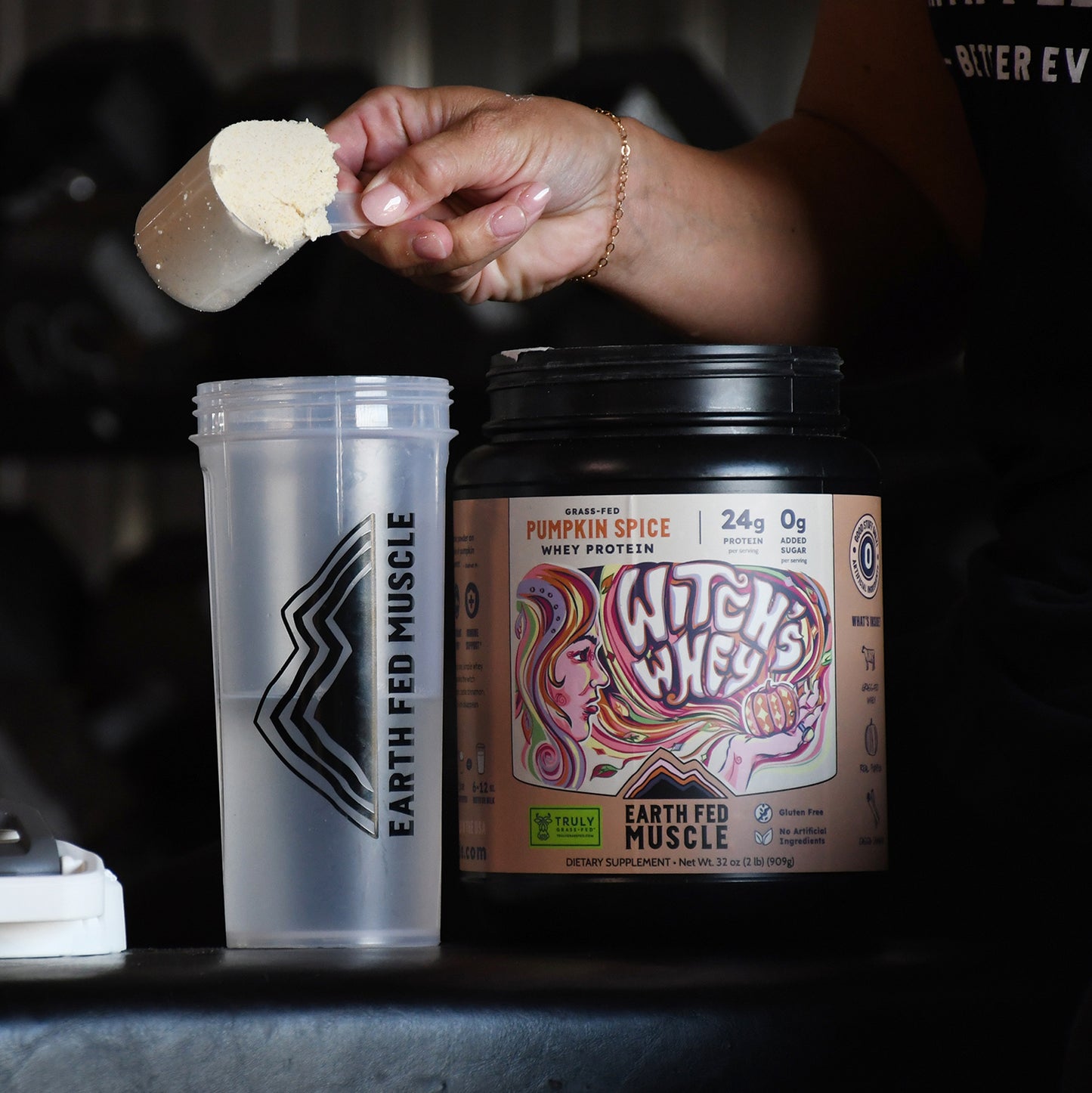 SEASONAL FLAVOR: Witch’s Whey Pumpkin Spice Grass-Fed Whey Protein