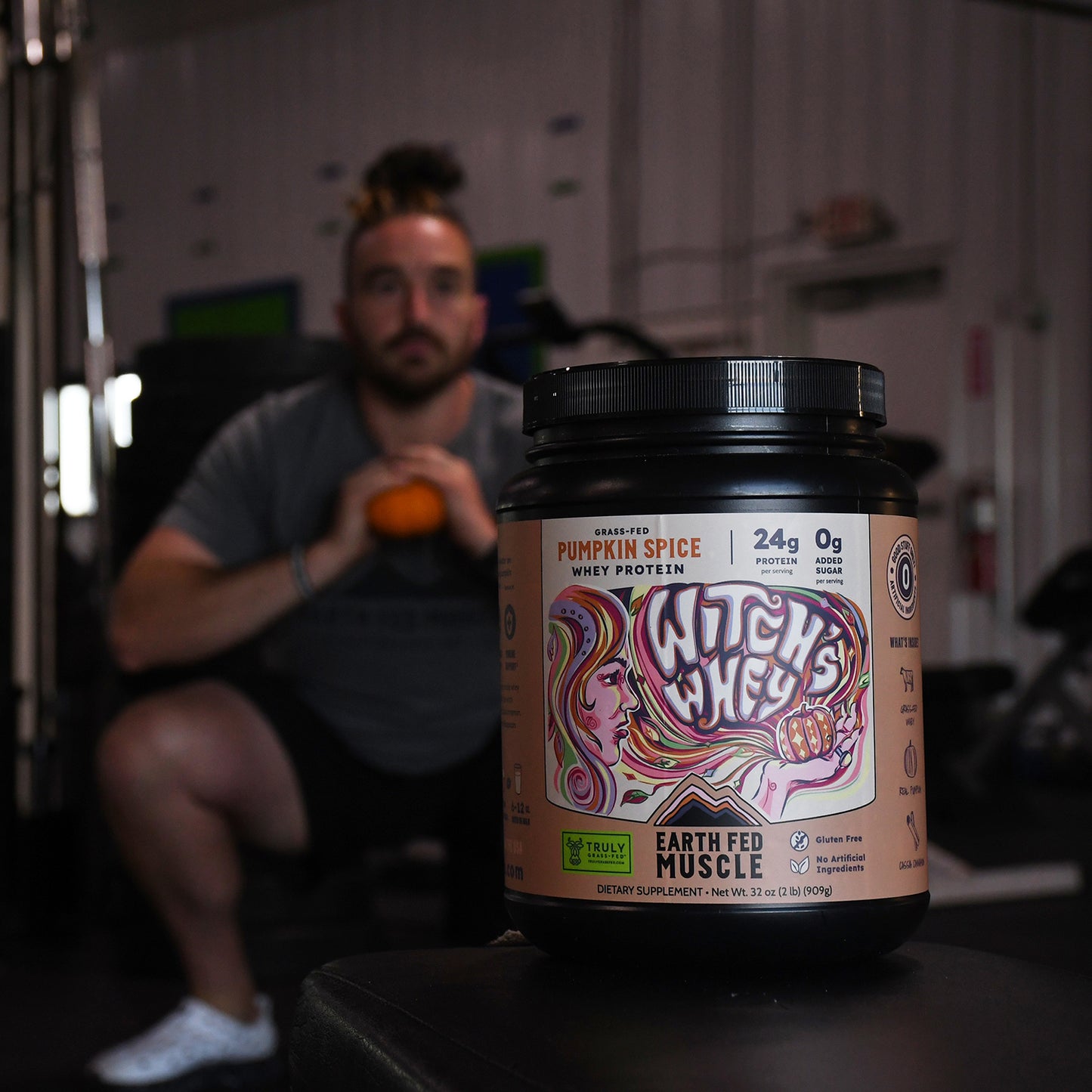 SEASONAL FLAVOR: Witch’s Whey Pumpkin Spice Grass-Fed Whey Protein