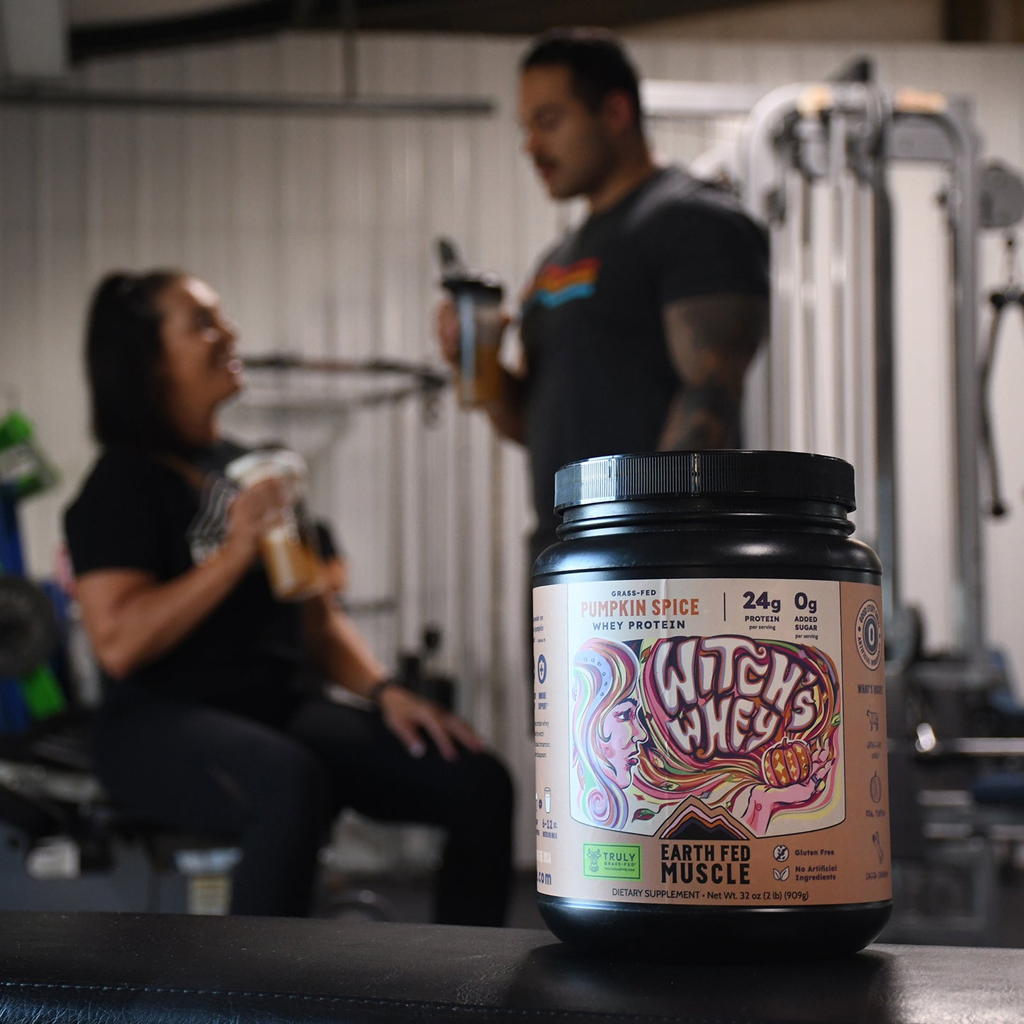 SEASONAL FLAVOR: Witch’s Whey Pumpkin Spice Grass-Fed Whey Protein
