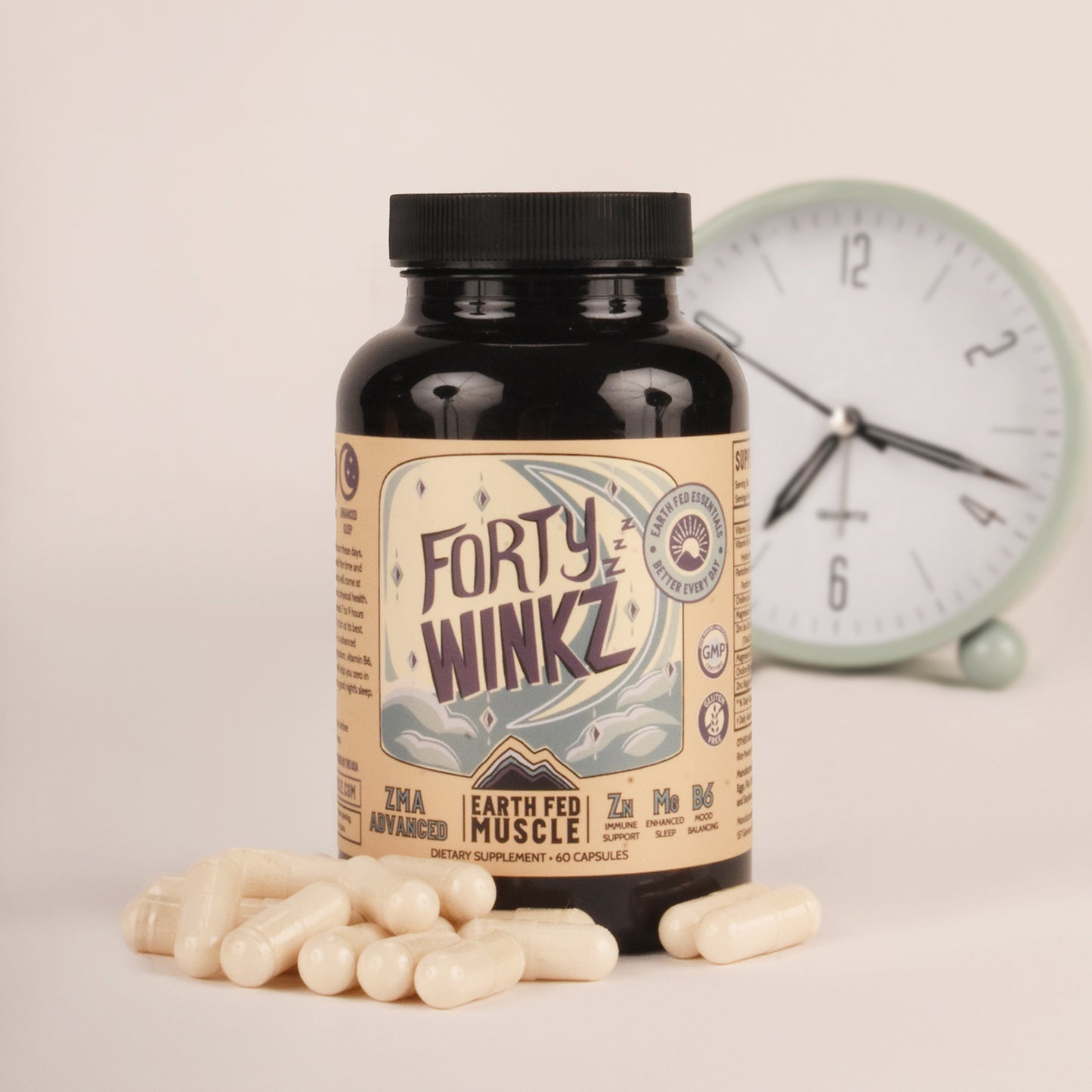 Forty Winkz ZMA Sleep Support with Zinc & Magnesium