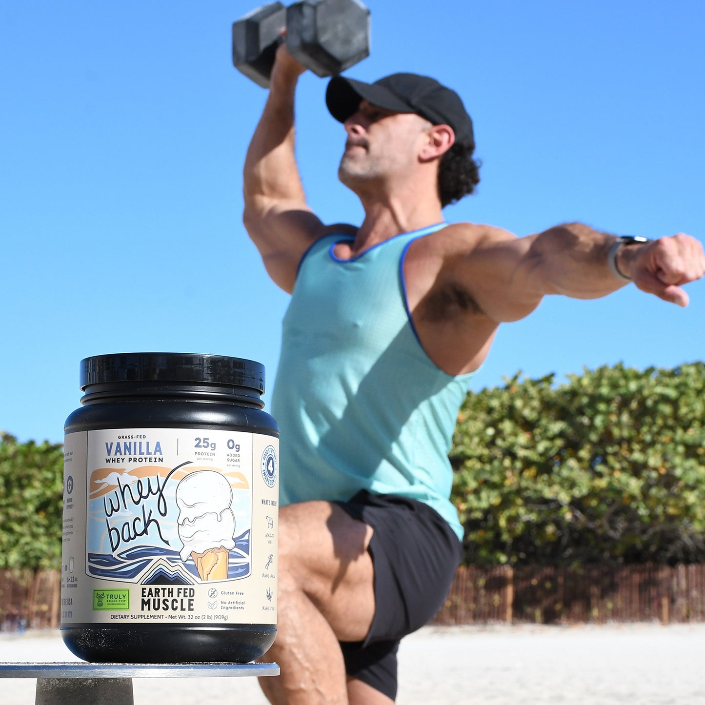 Whey Back Vanilla Grass-Fed Whey Protein