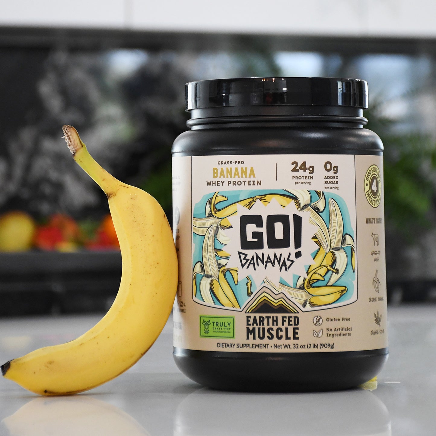 Go! Bananas Grass-Fed Whey Protein