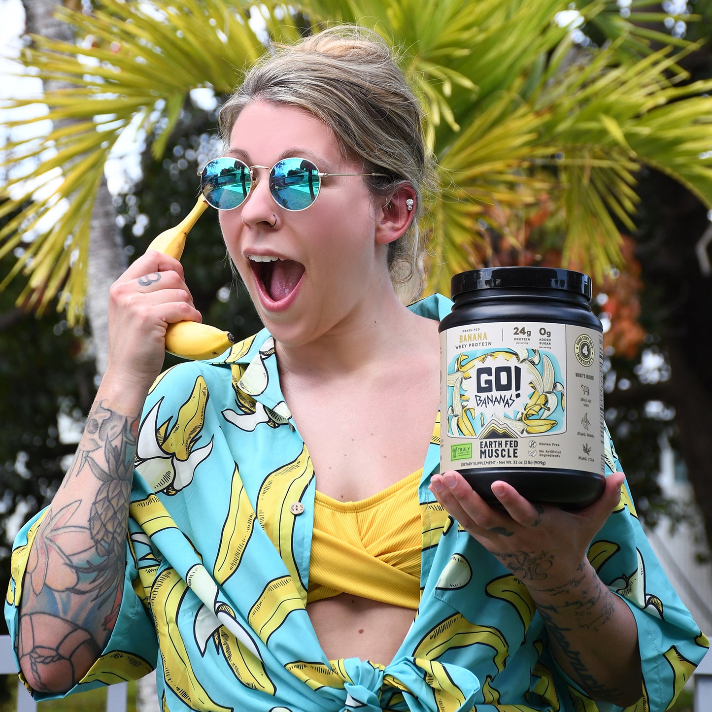 Go! Bananas Grass-Fed Whey Protein