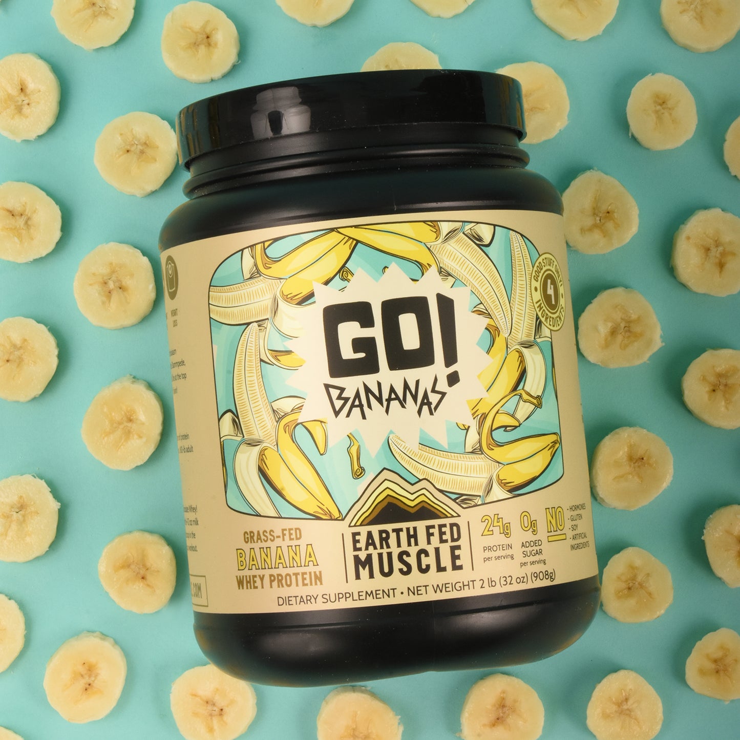 Go! Bananas Grass Fed Protein