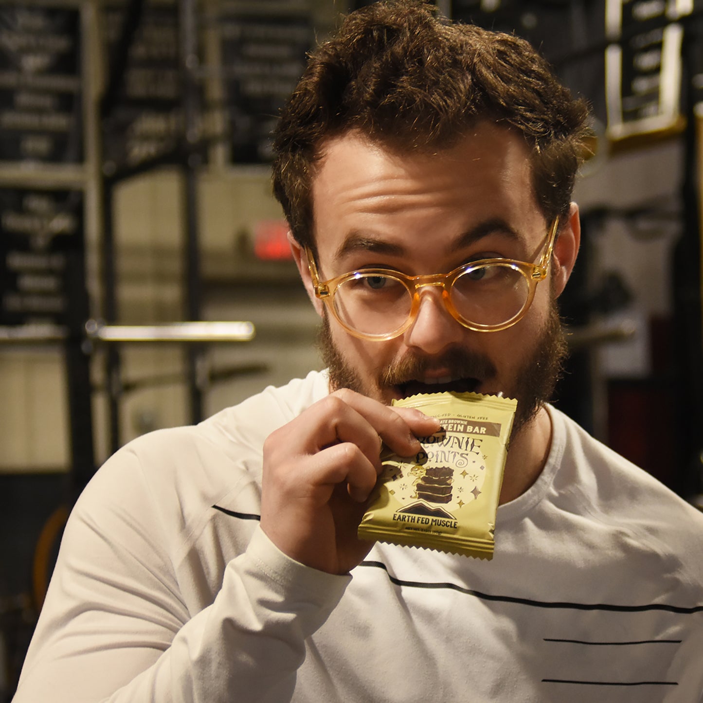 Chocolate Peanut Butter Grass-Fed Whey Protein Bars