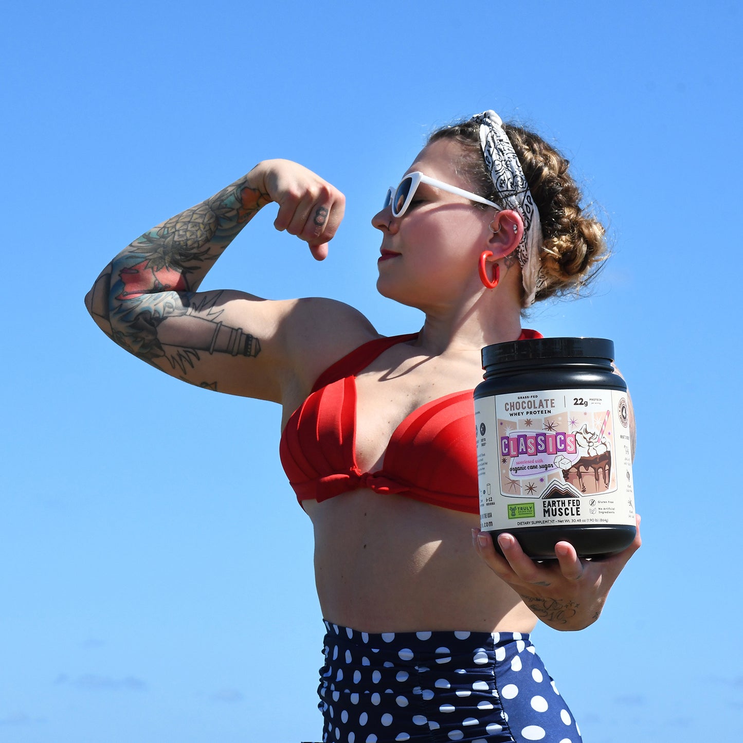 SEASONAL FLAVOR: Classics Chocolate Grass-Fed Whey Protein w/ Real Sugar