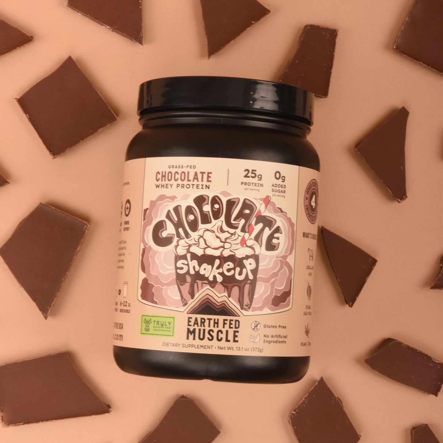 Chocolate Shakeup (formerly known as Ca-COW!) Chocolate Grass-Fed Protein
