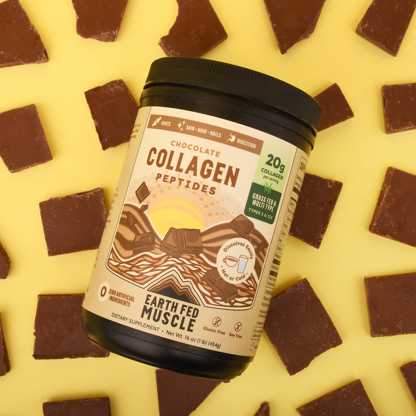 Collagen Peptides, Chocolate (formerly known as Keystone Plus)