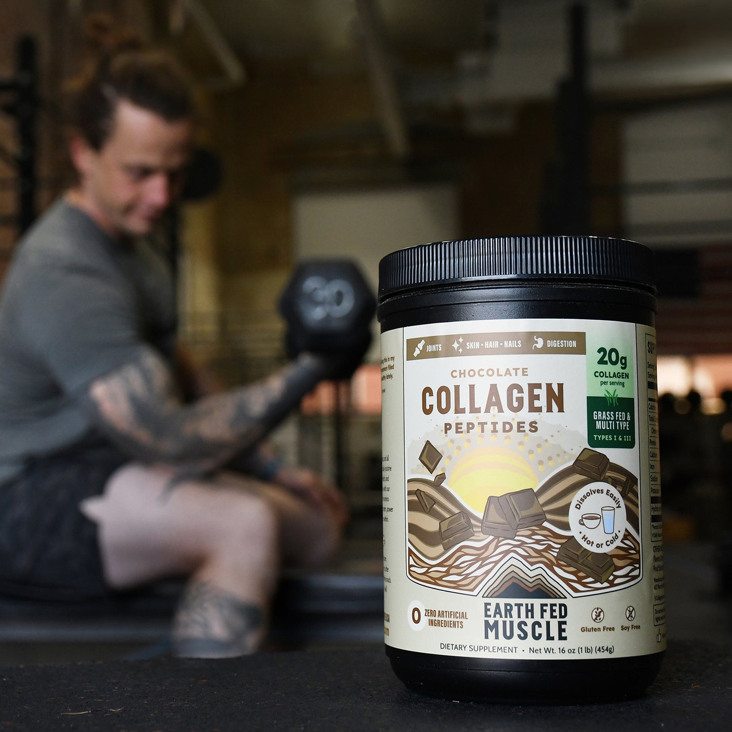 Collagen Peptides, Chocolate (formerly known as Keystone Plus)