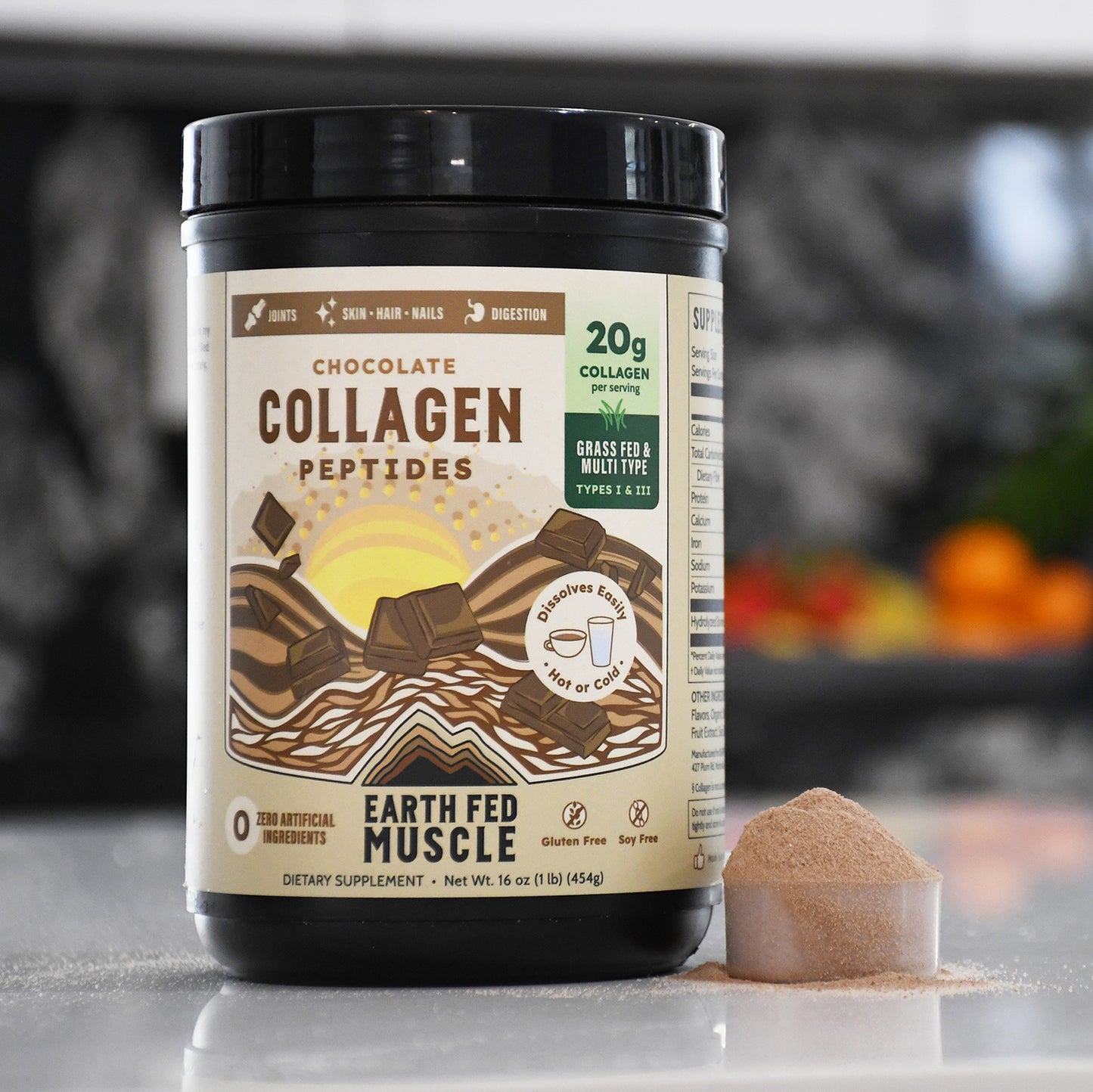 Collagen Peptides, Chocolate