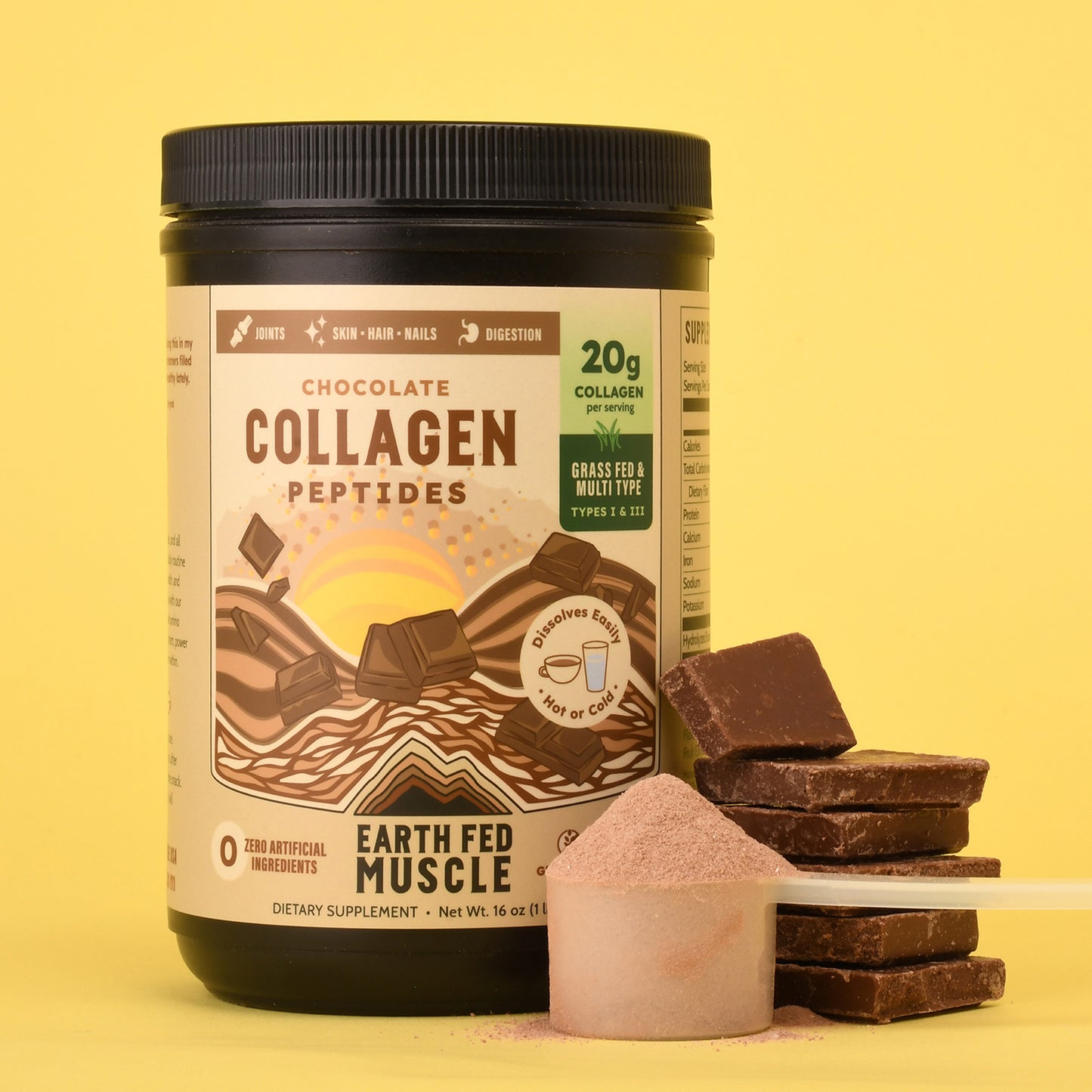 Collagen Peptides, Chocolate (formerly known as Keystone Plus)