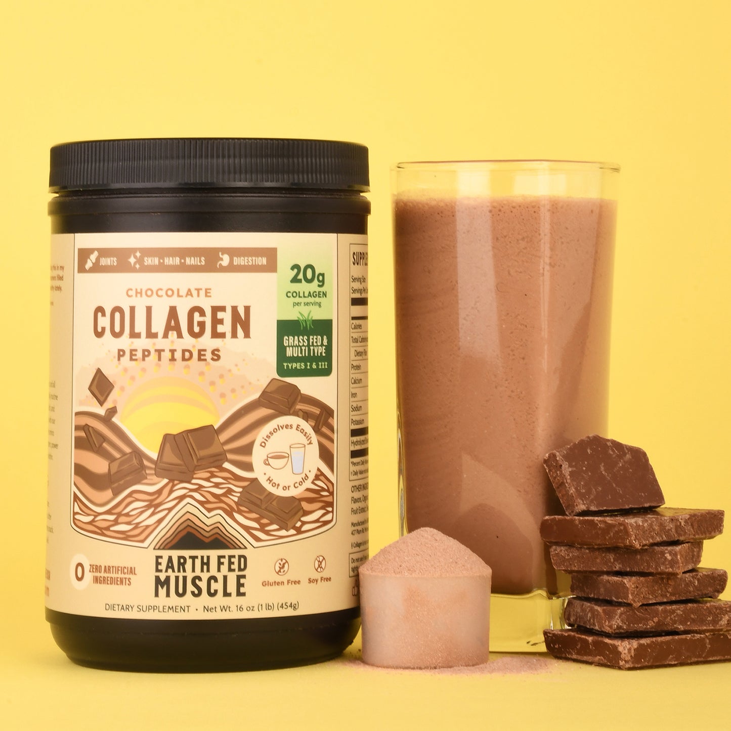 Collagen Peptides, Chocolate (formerly known as Keystone Plus)