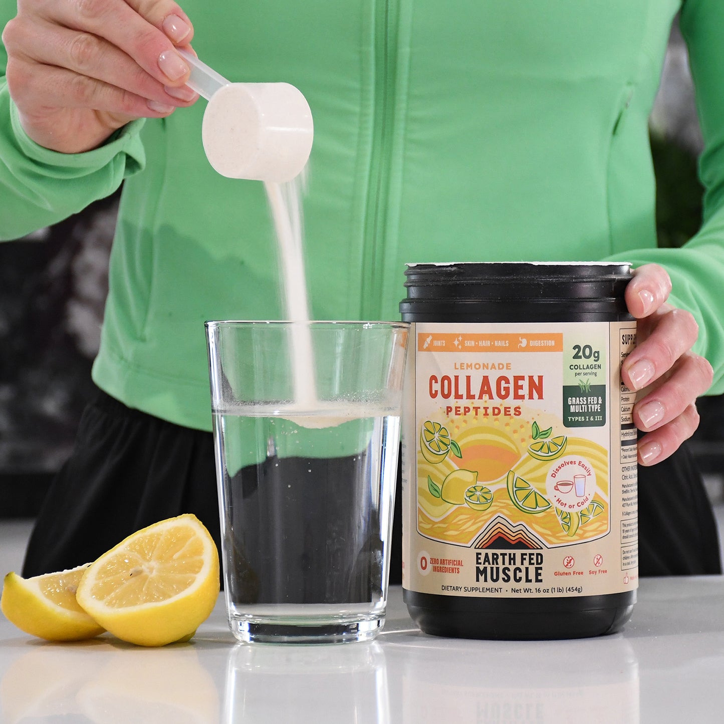 Collagen Peptides, Lemonade
