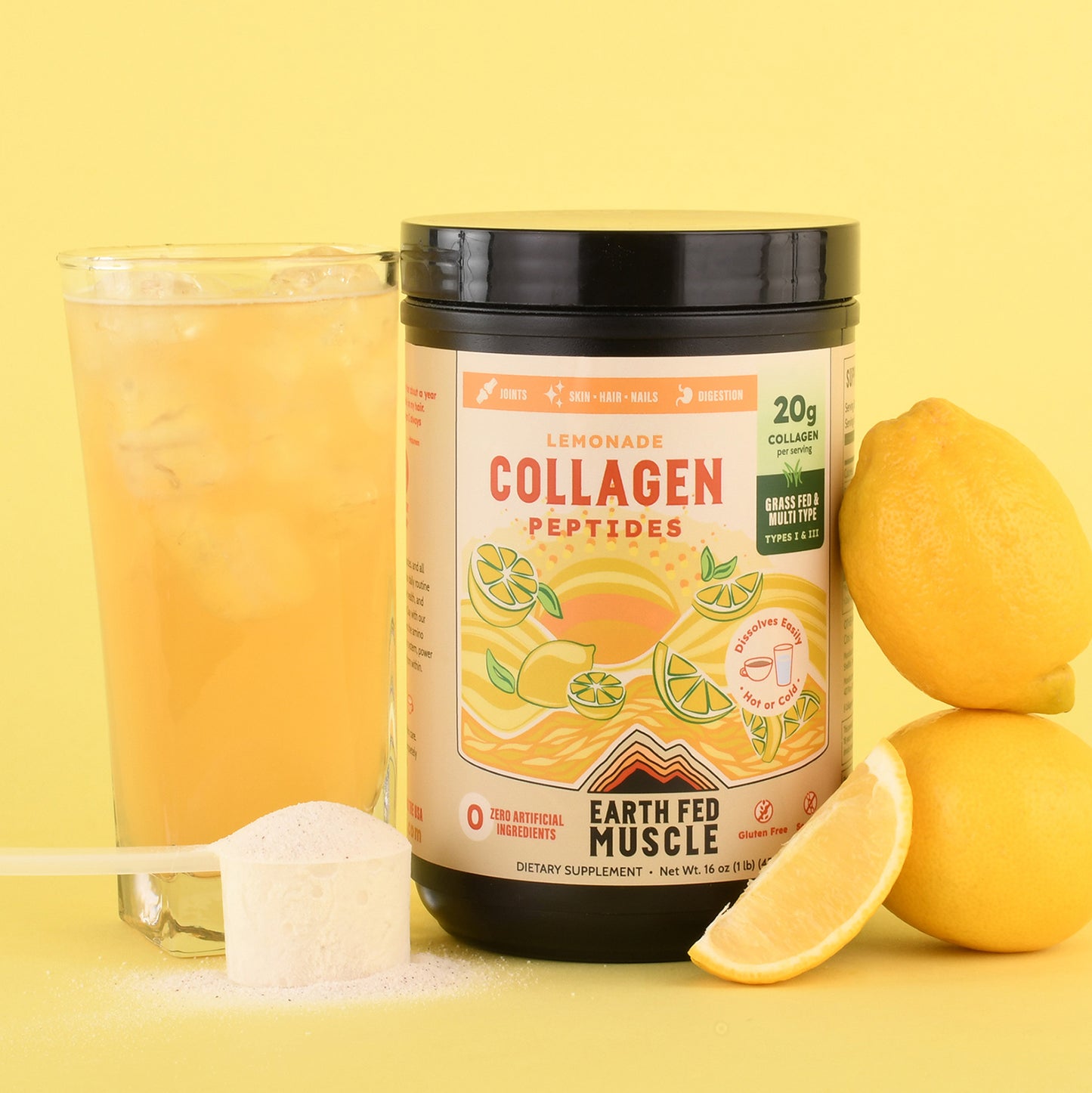 Collagen Peptides, Lemonade