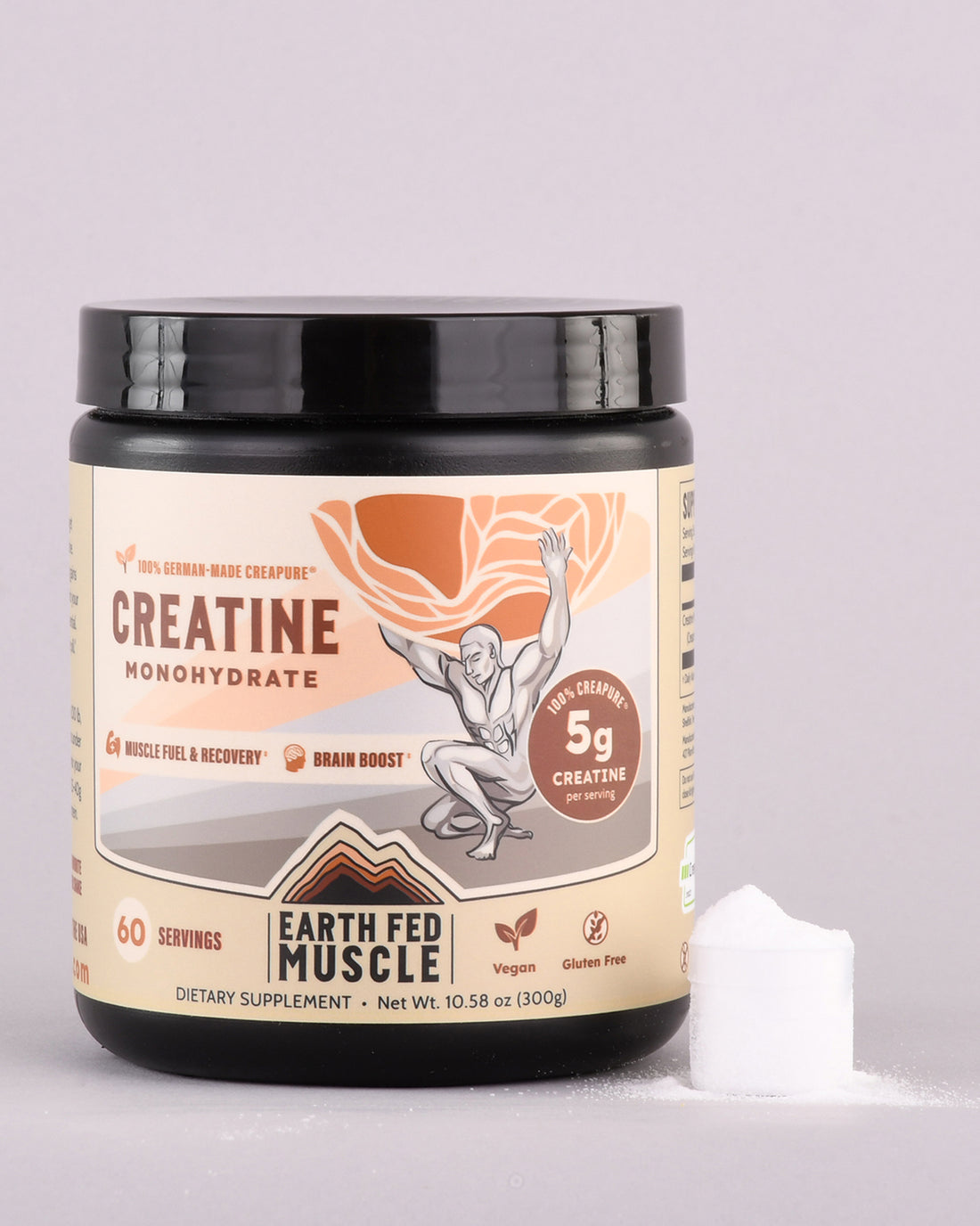 Transcend Creatine by Earth Fed Muscle | Creapure® Ultrapure Powder ...