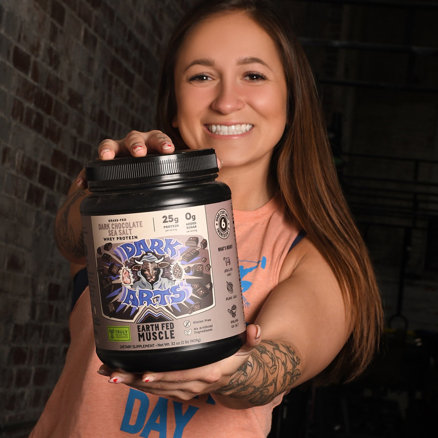 Dark Arts Salted Chocolate Grass-Fed Whey Protein