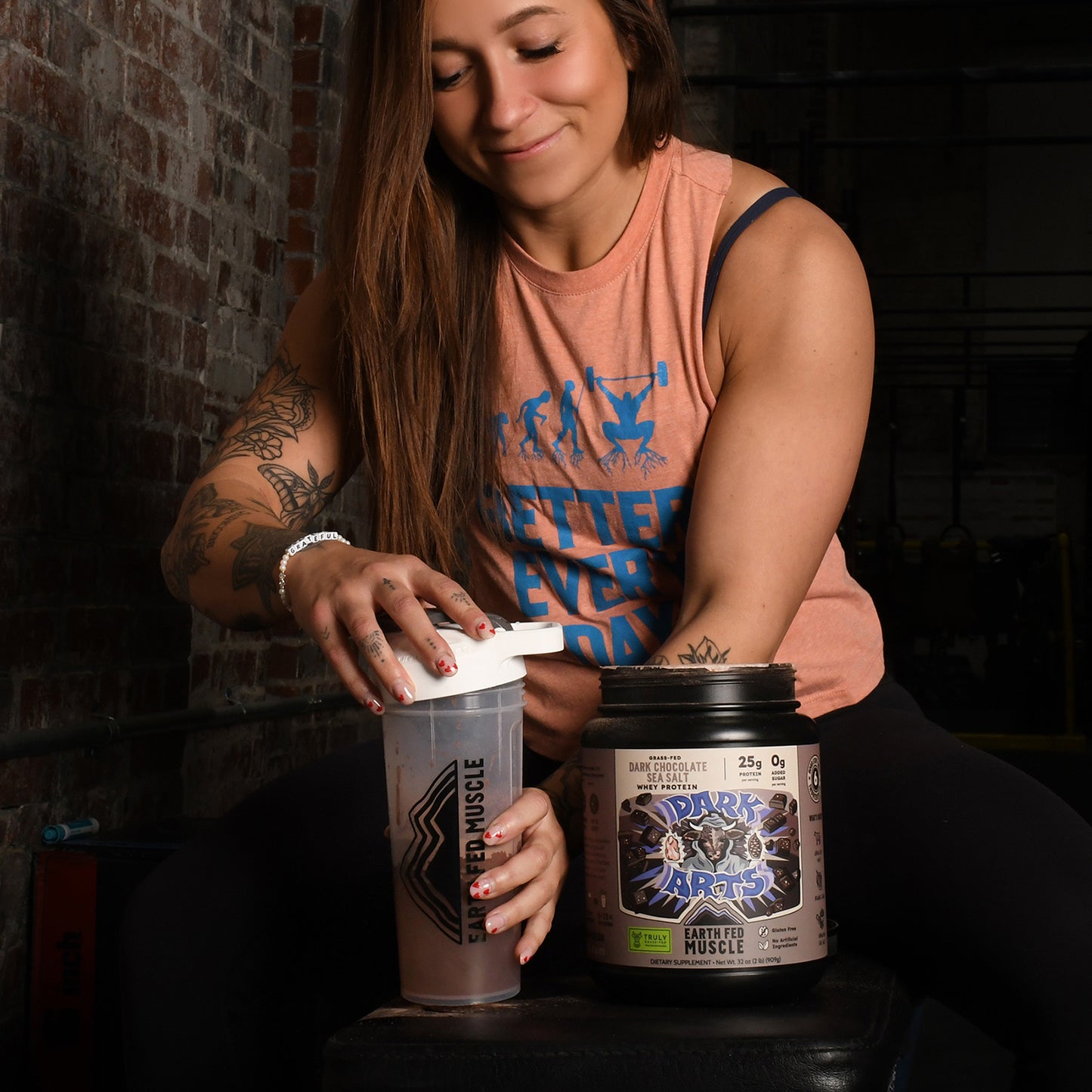 Dark Arts Salted Chocolate Grass-Fed Whey Protein
