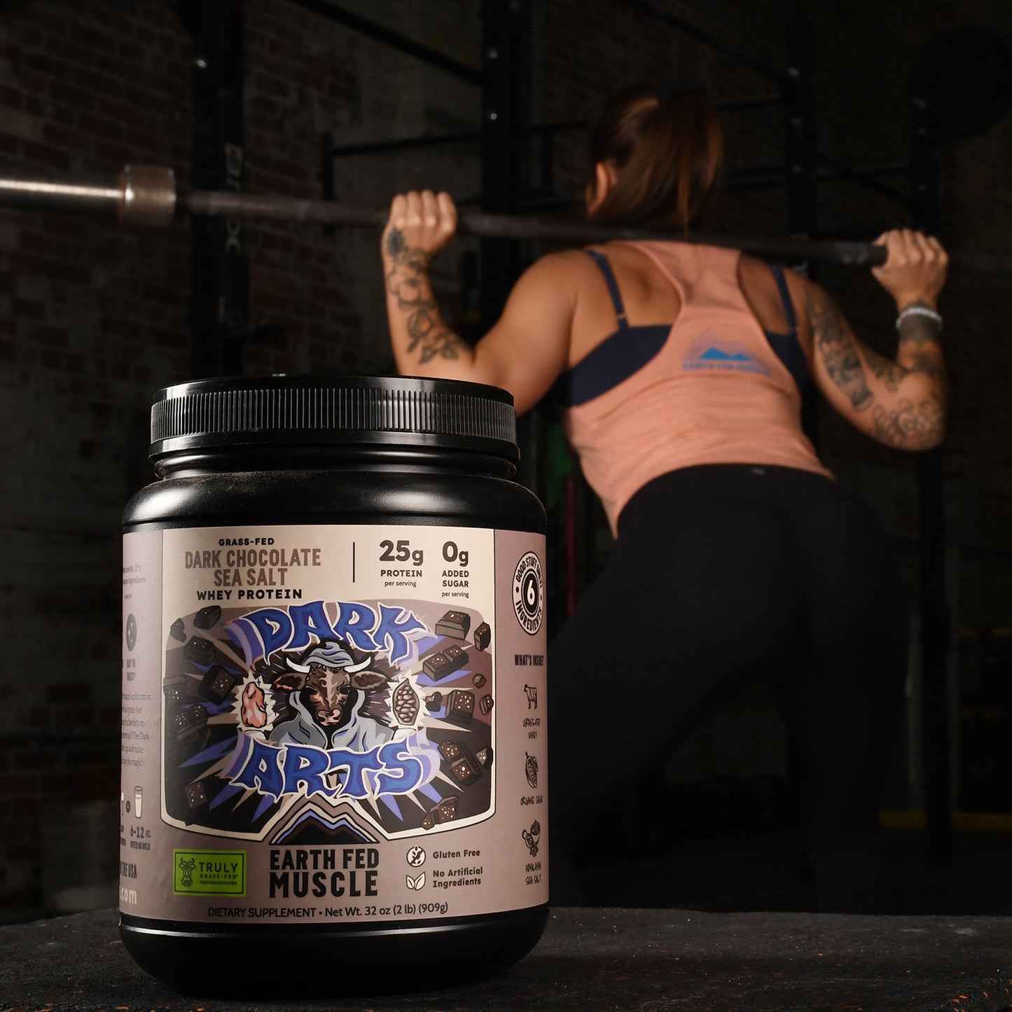 Dark Arts Salted Chocolate Grass-Fed Whey Protein
