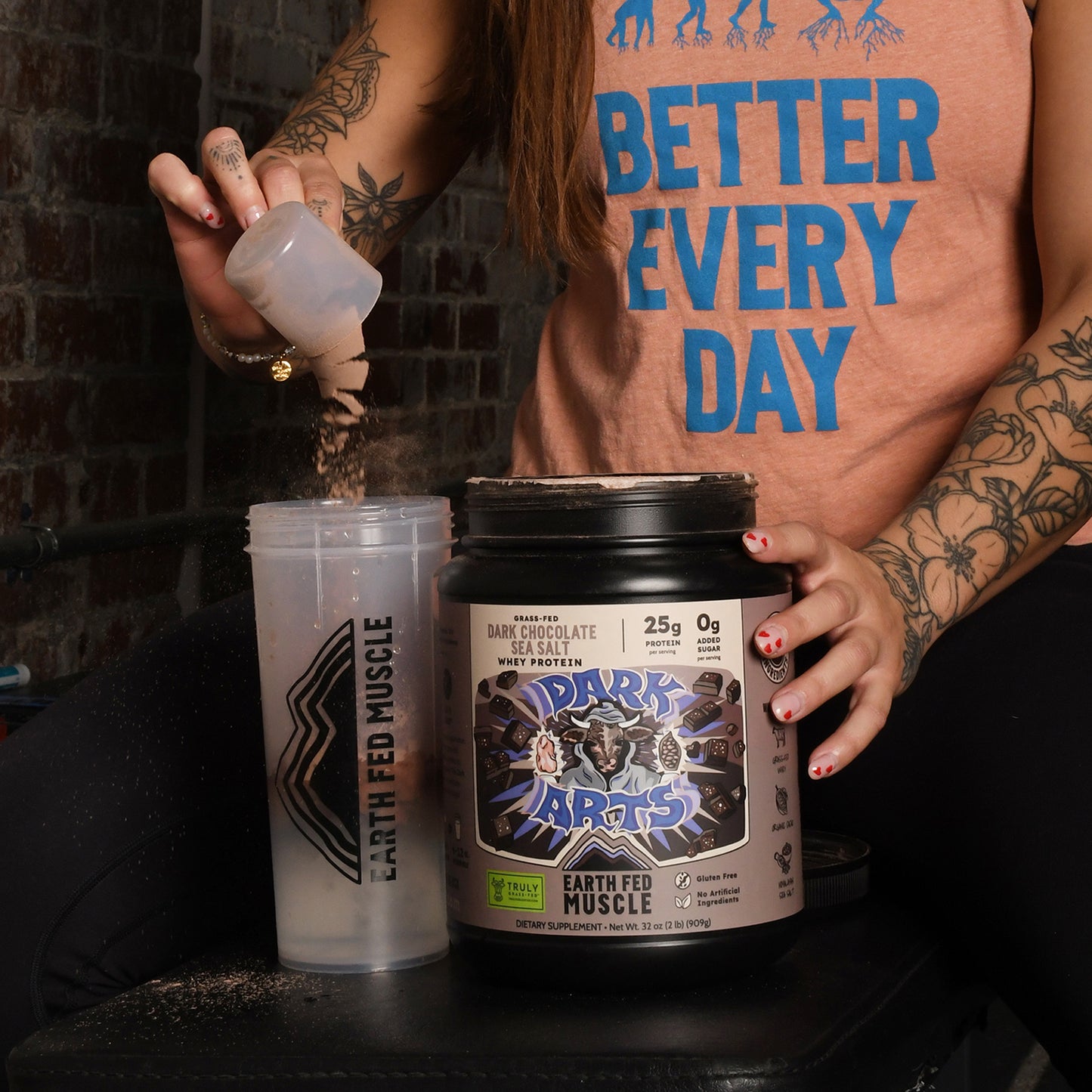 Dark Arts Salted Chocolate Grass-Fed Whey Protein