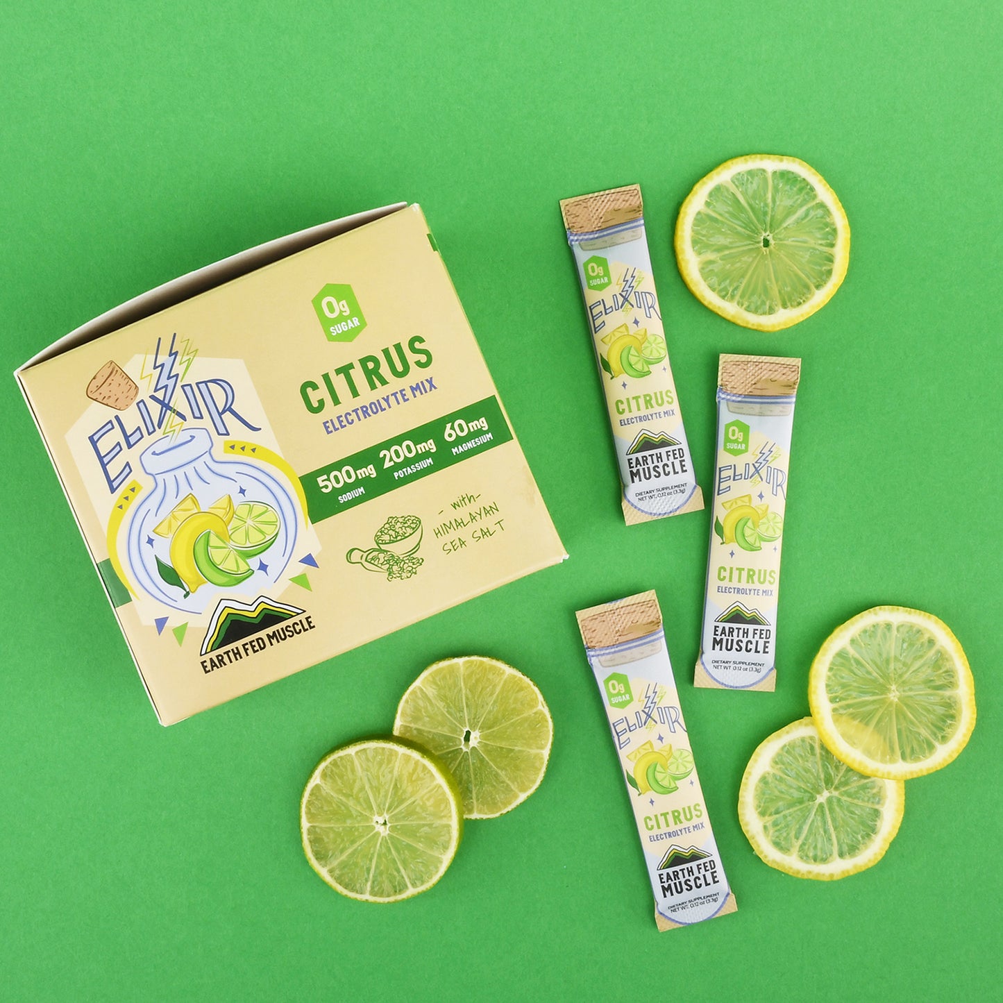 Elixir Electrolyte Mix Packets with Himalayan Sea Salt